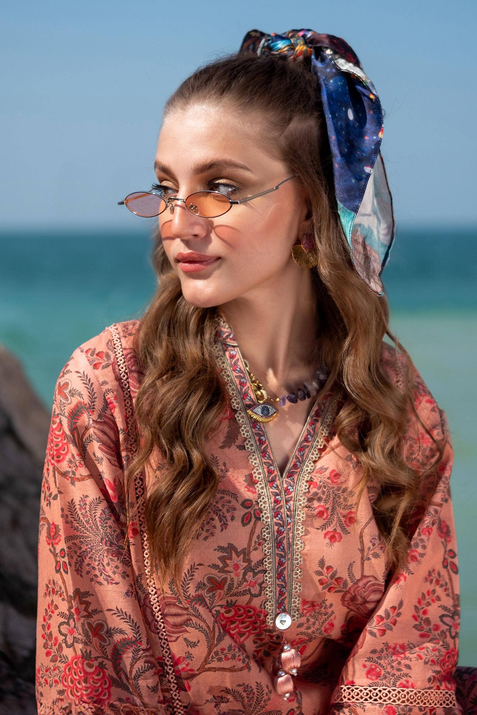 Sana Safinaz | Mahay Spring 24 | H241-016B-3CK - House Of Hania