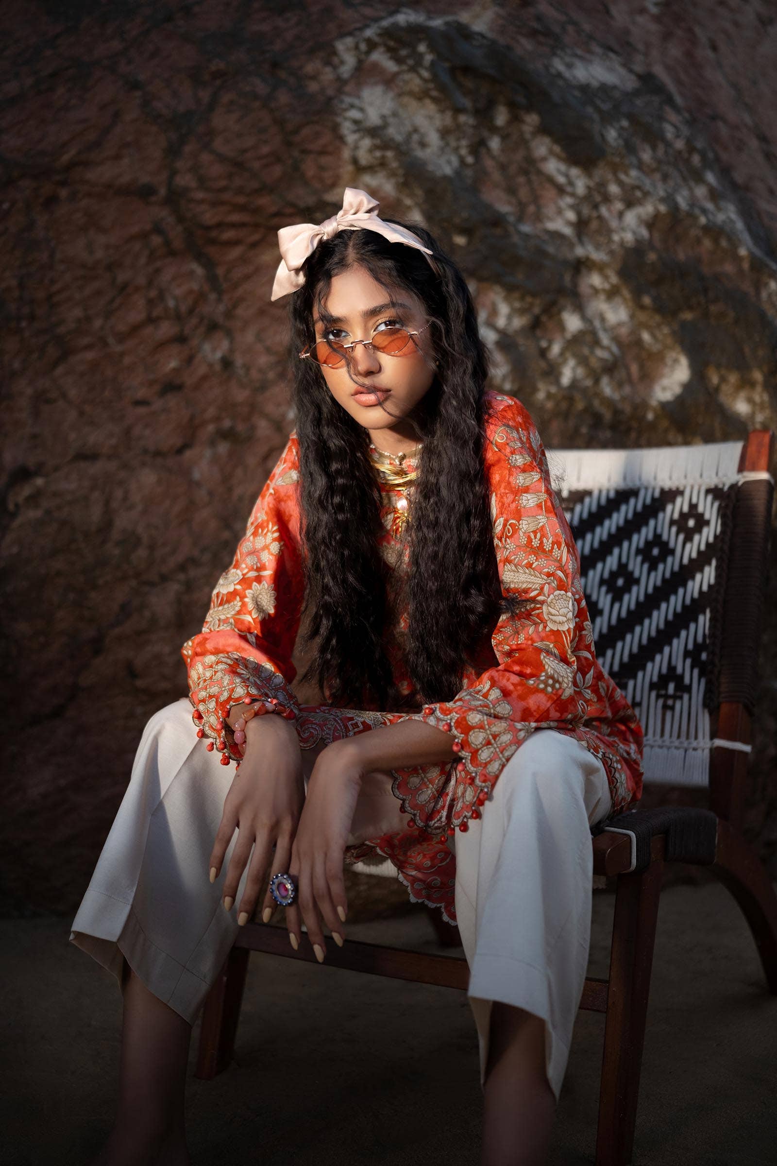 Sana Safinaz | Mahay Spring 24 | H241-018A-2BG - House Of Hania