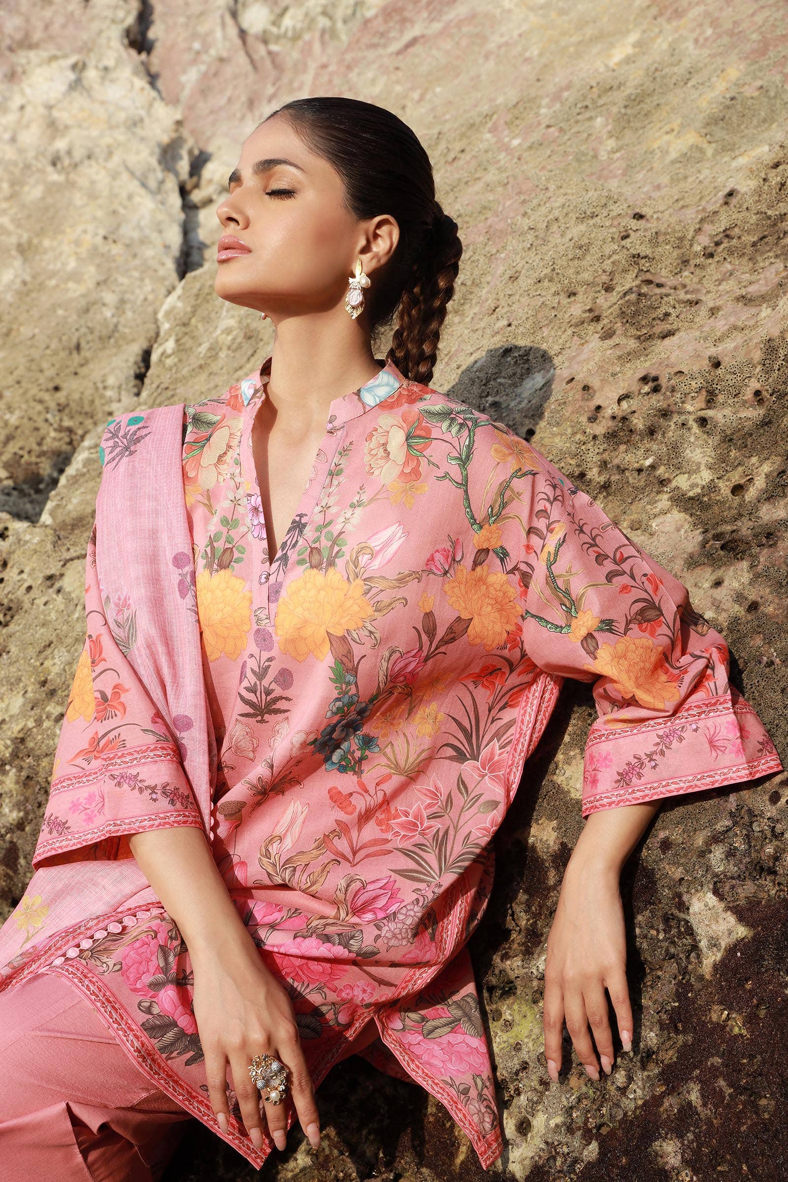Sana Safinaz | Mahay Spring 24 | H241-019A-3CS - House Of Hania