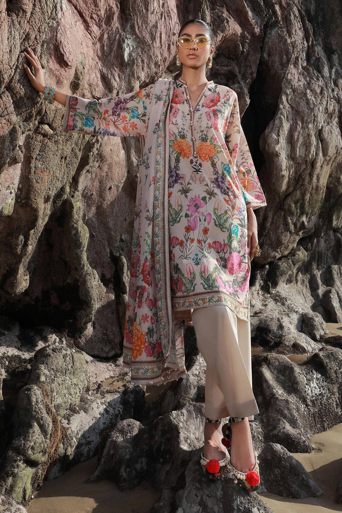 Sana Safinaz | Mahay Spring 24 | H241-019B-3CS - House Of Hania