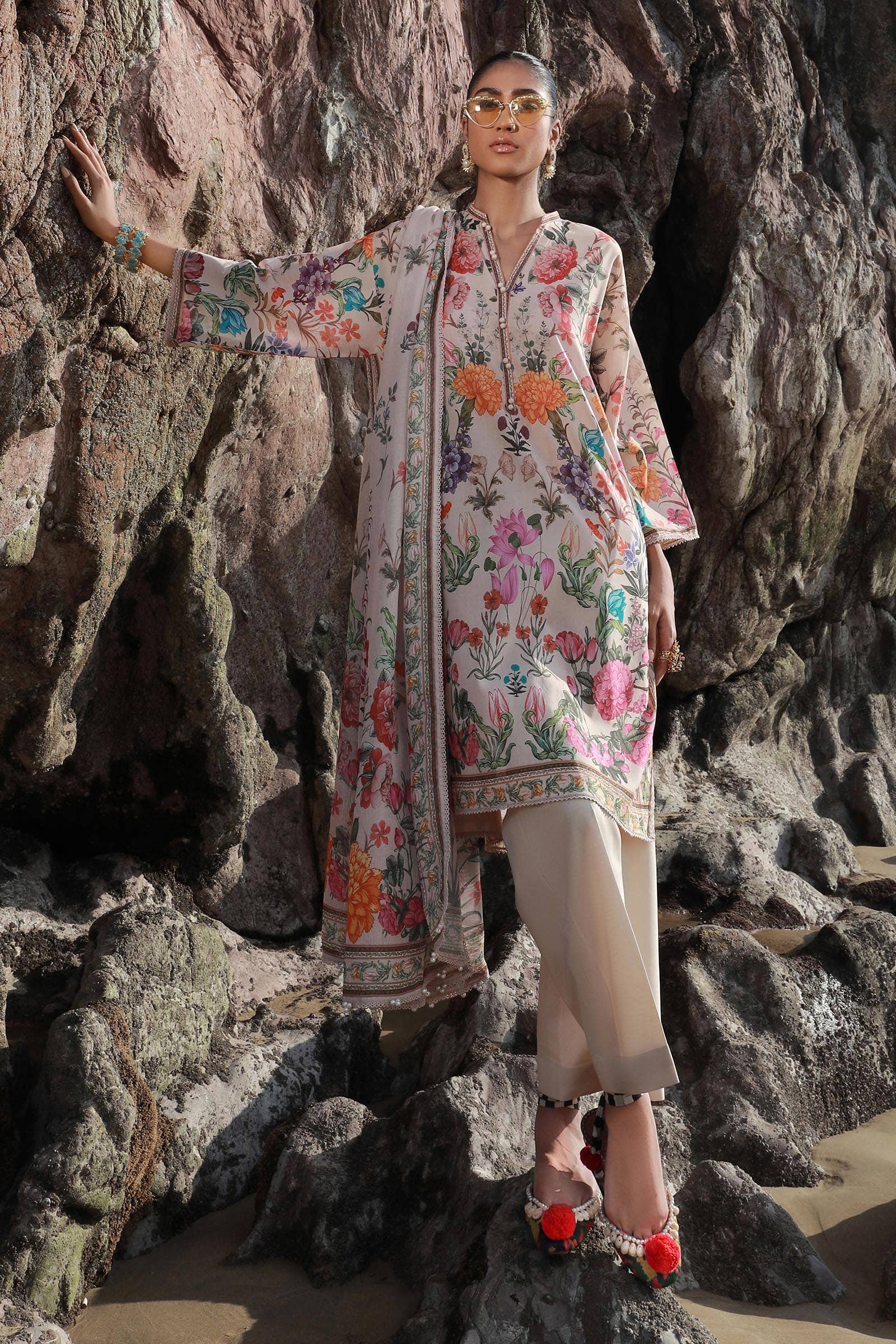 Sana Safinaz | Mahay Spring 24 | H241-019B-3CS - House Of Hania