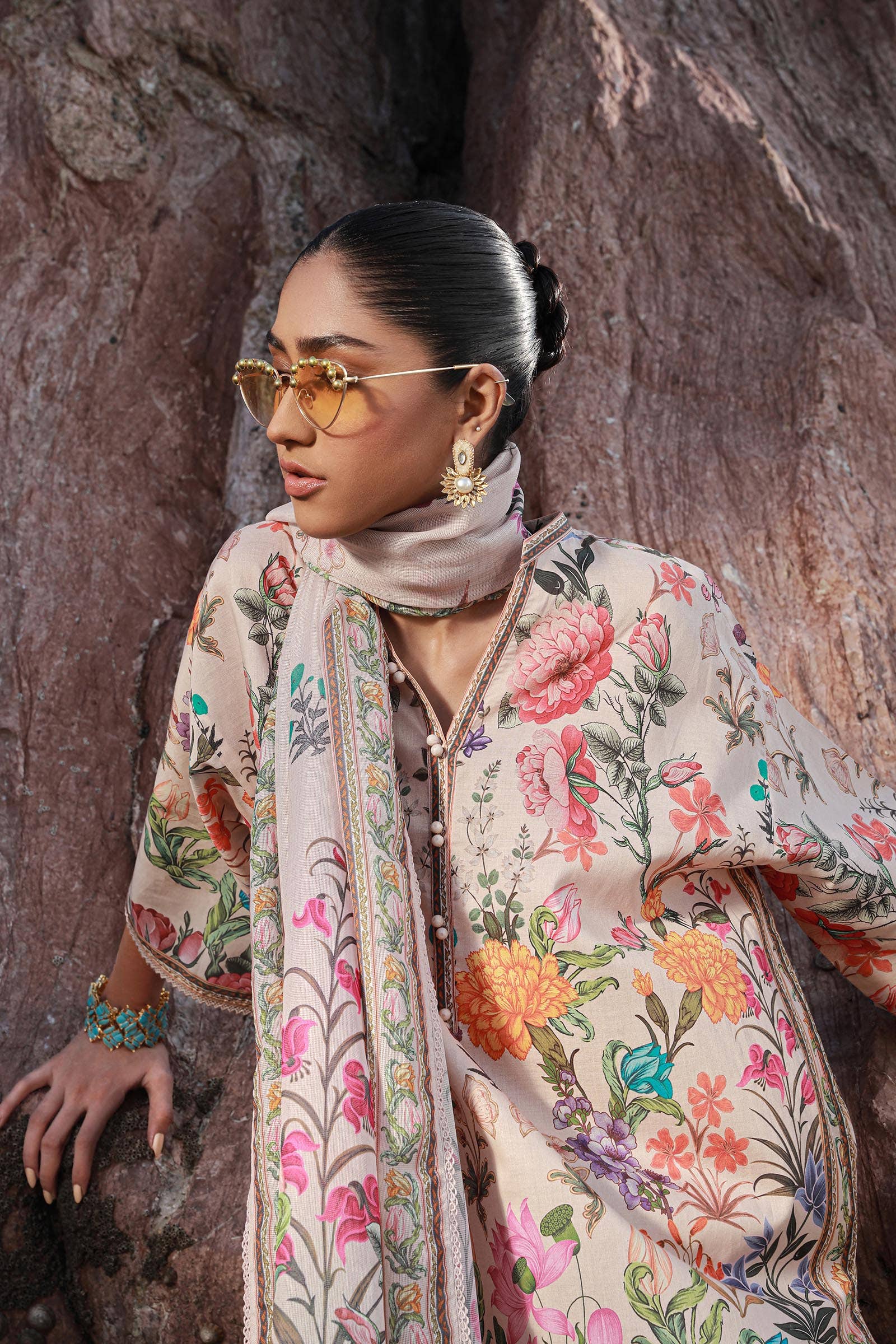 Sana Safinaz | Mahay Spring 24 | H241-019B-3CS - House Of Hania
