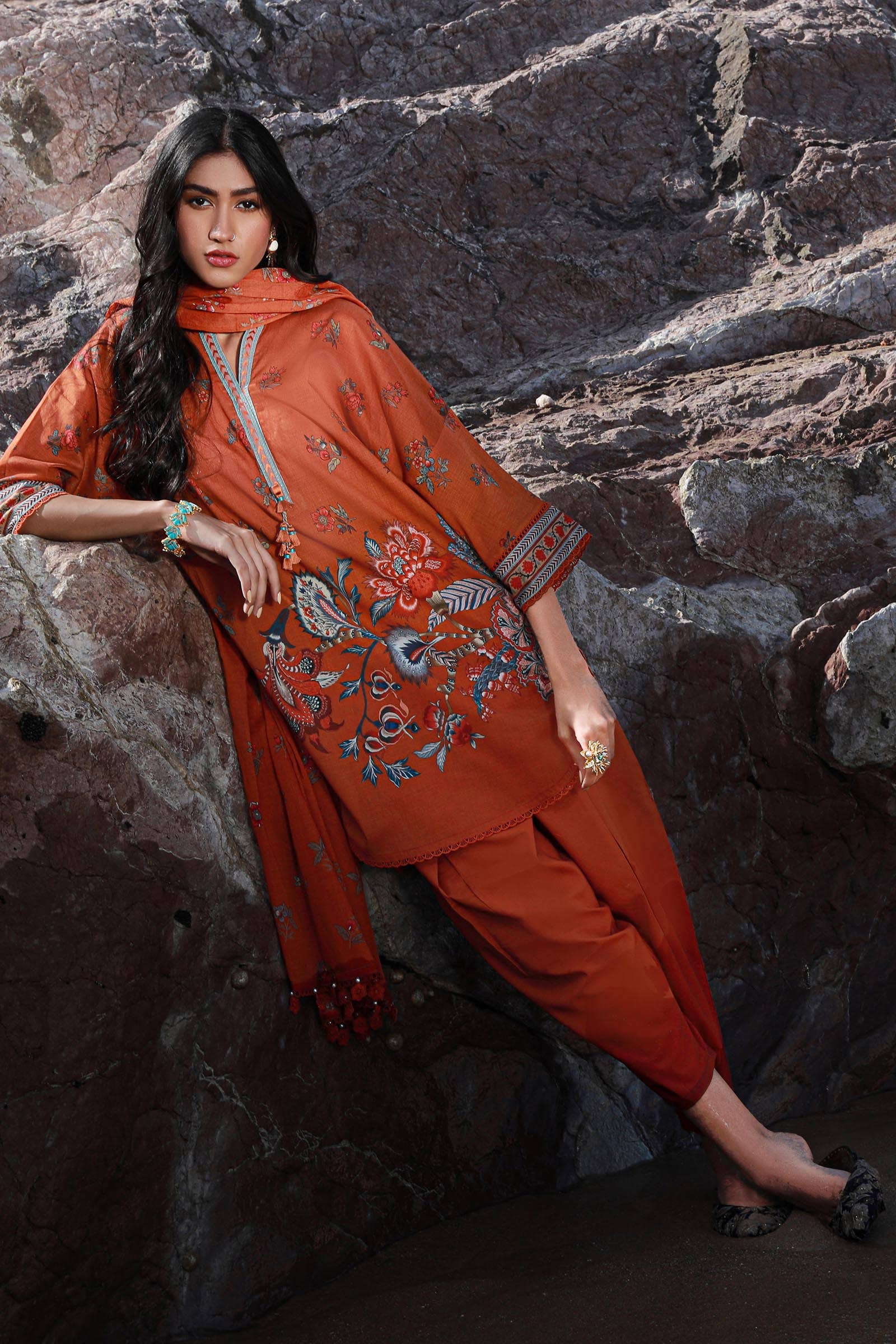Sana Safinaz | Mahay Spring 24 | H241-020A-3CG - House Of Hania
