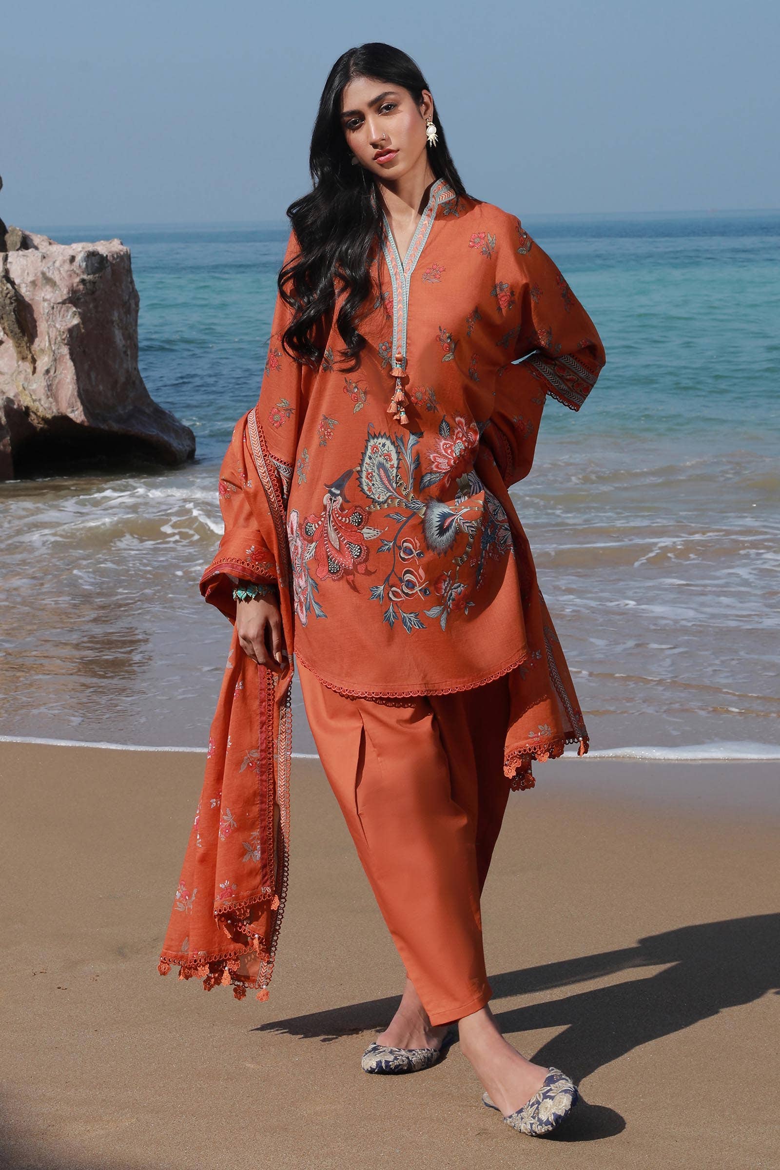 Sana Safinaz | Mahay Spring 24 | H241-020A-3CG - House Of Hania