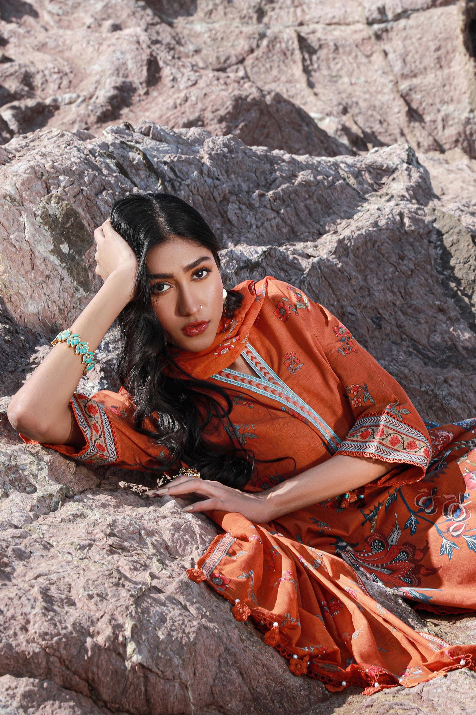 Sana Safinaz | Mahay Spring 24 | H241-020A-3CG - House Of Hania
