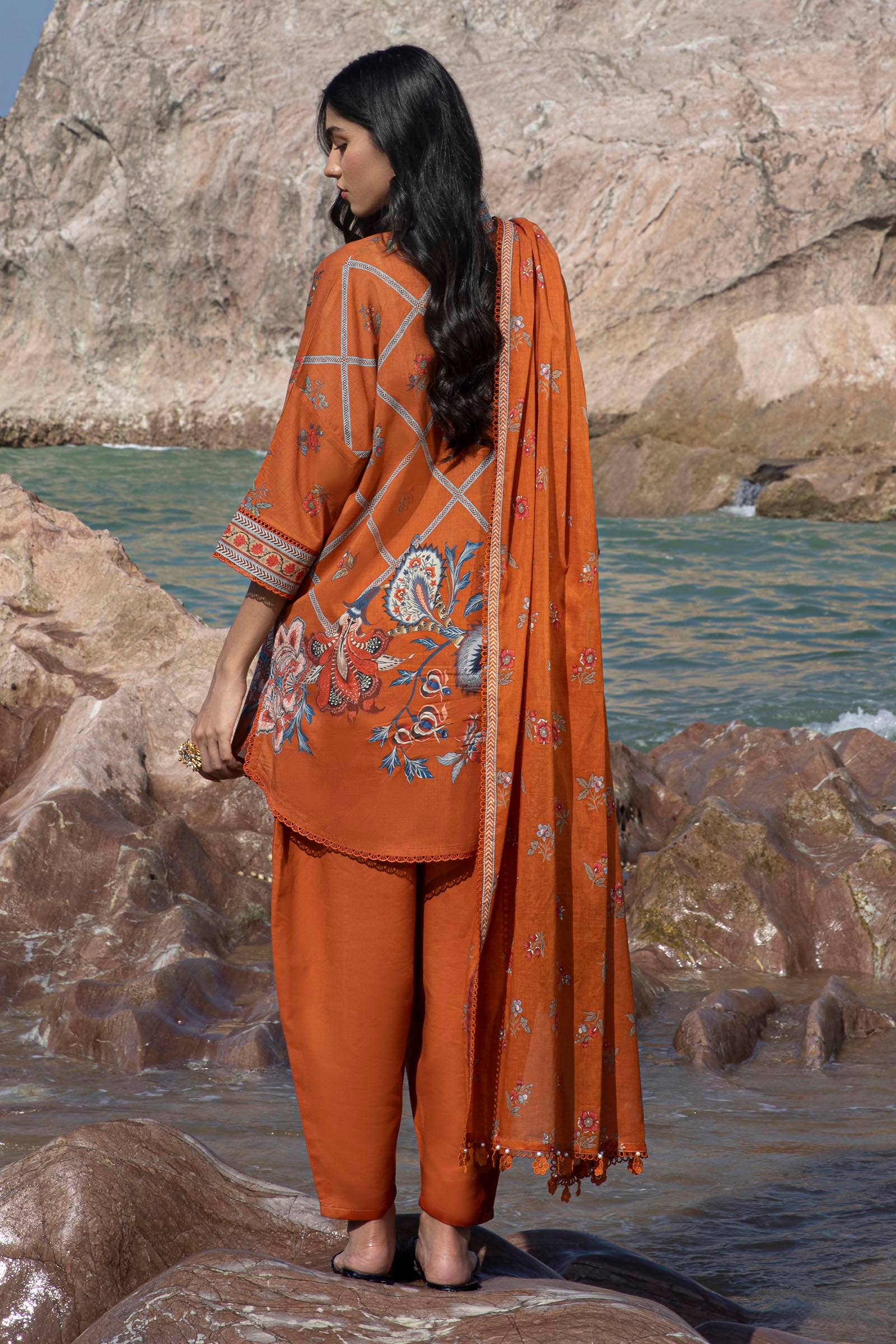 Sana Safinaz | Mahay Spring 24 | H241-020A-3CG - House Of Hania