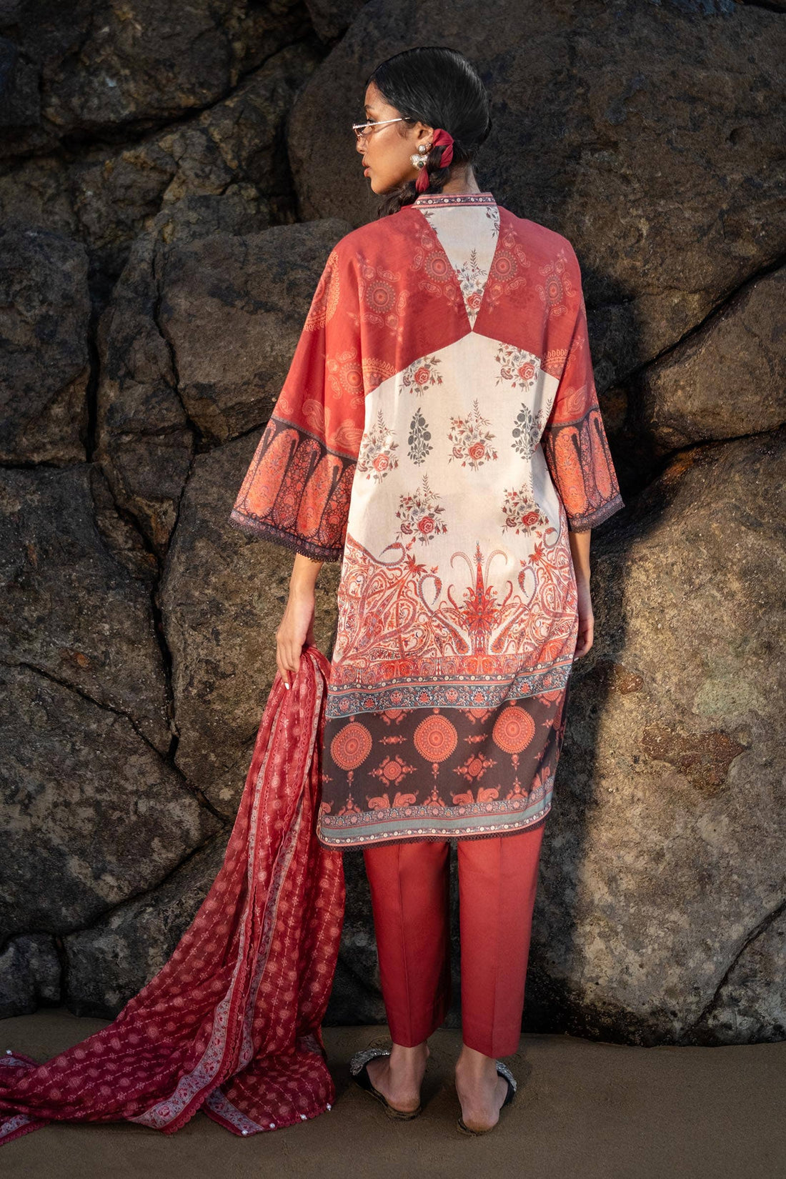 Sana Safinaz | Mahay Spring 24 | H241-021A-3DE - House Of Hania