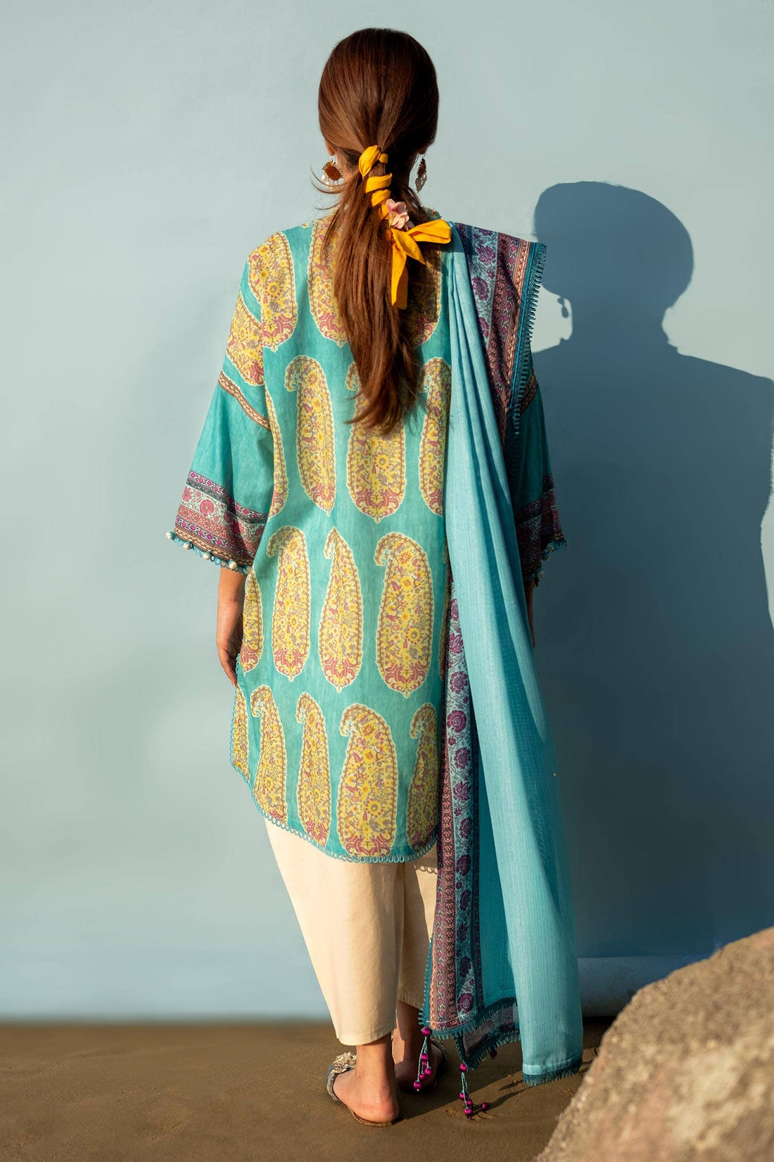 Sana Safinaz | Mahay Spring 24 | H241-022B-2BS - House Of Hania