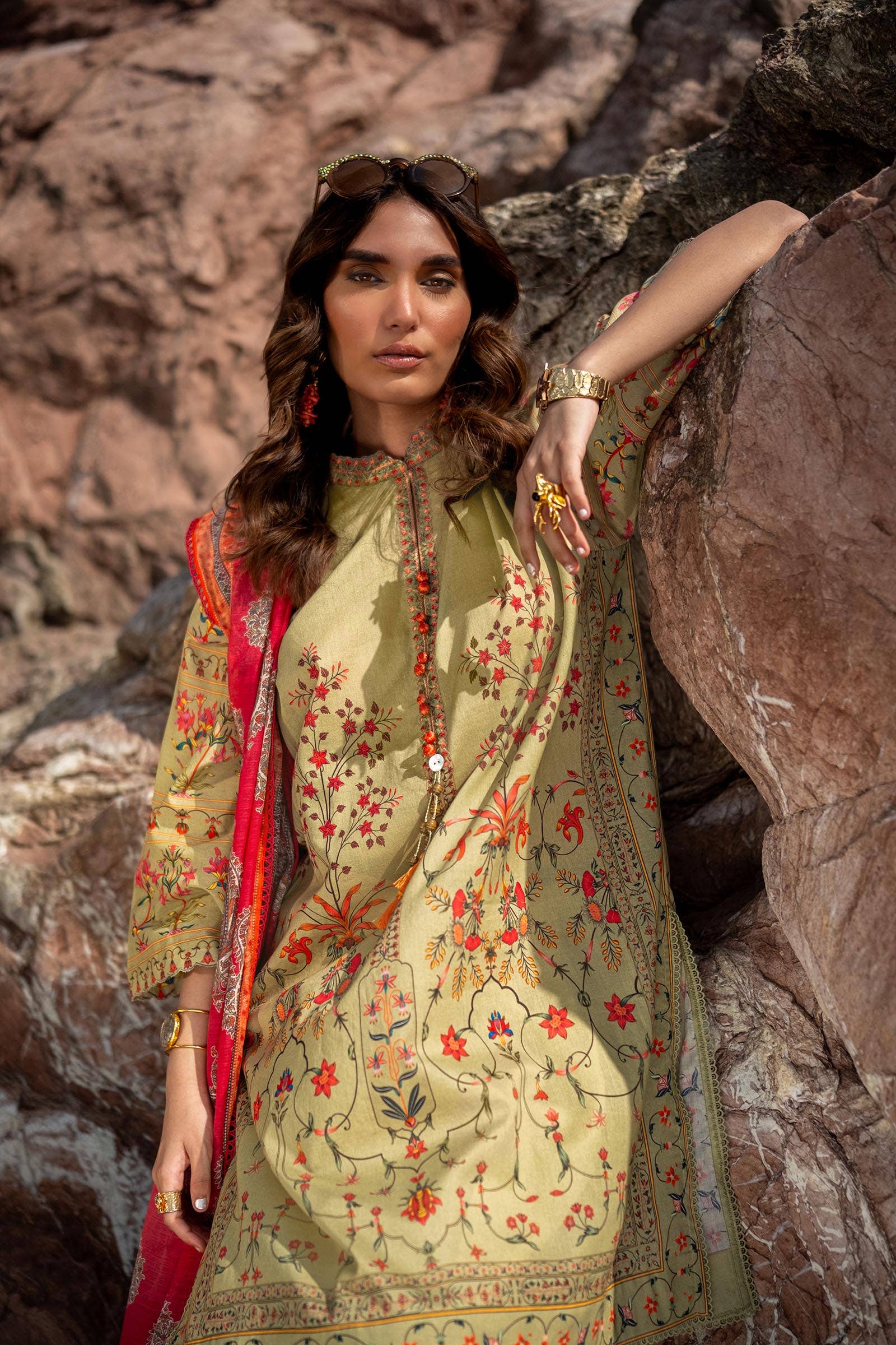 Sana Safinaz | Mahay Spring 24 | H241-023B-2DD - House Of Hania