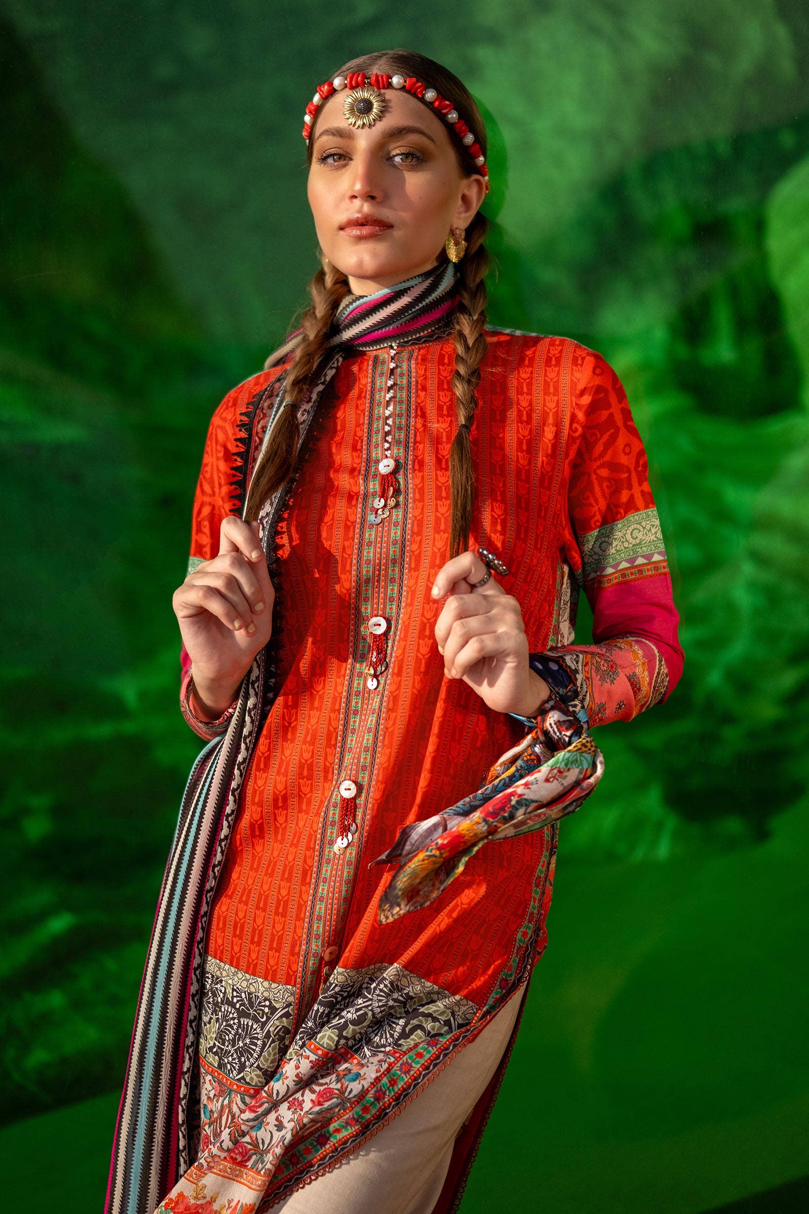 Sana Safinaz | Mahay Spring 24 | H241-024B-2I - House Of Hania