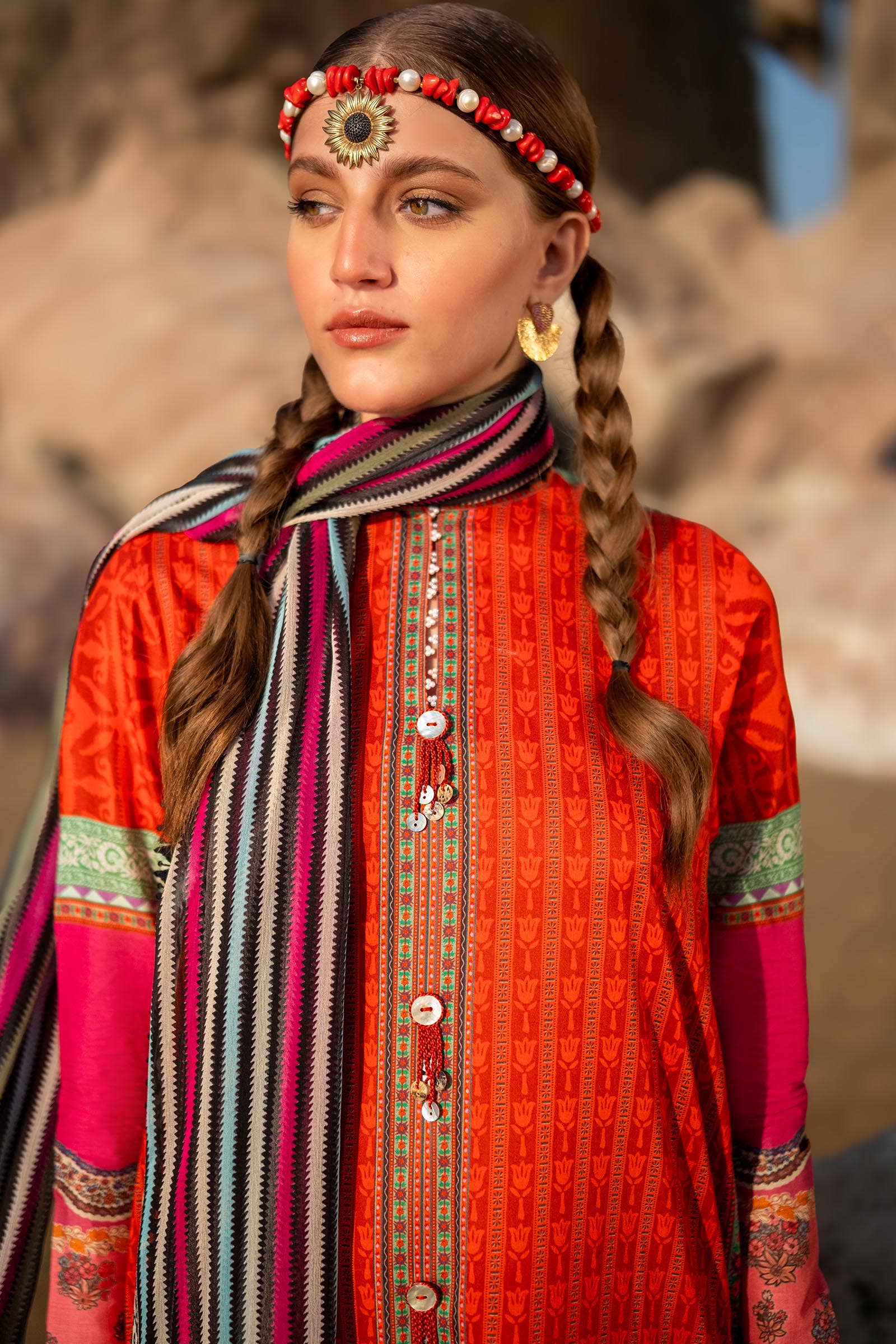 Sana Safinaz | Mahay Spring 24 | H241-024B-2I - House Of Hania