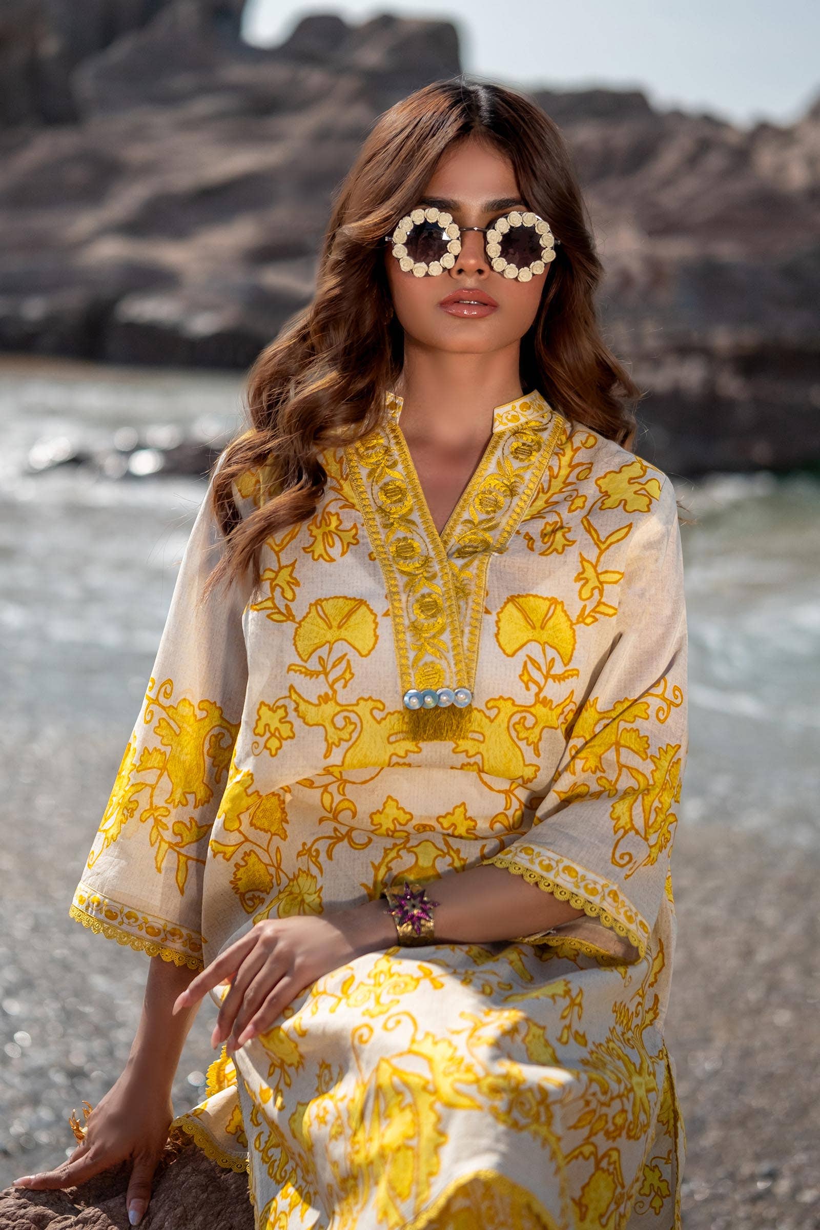 Sana Safinaz | Mahay Spring 24 | H241-025A-2AC - House Of Hania