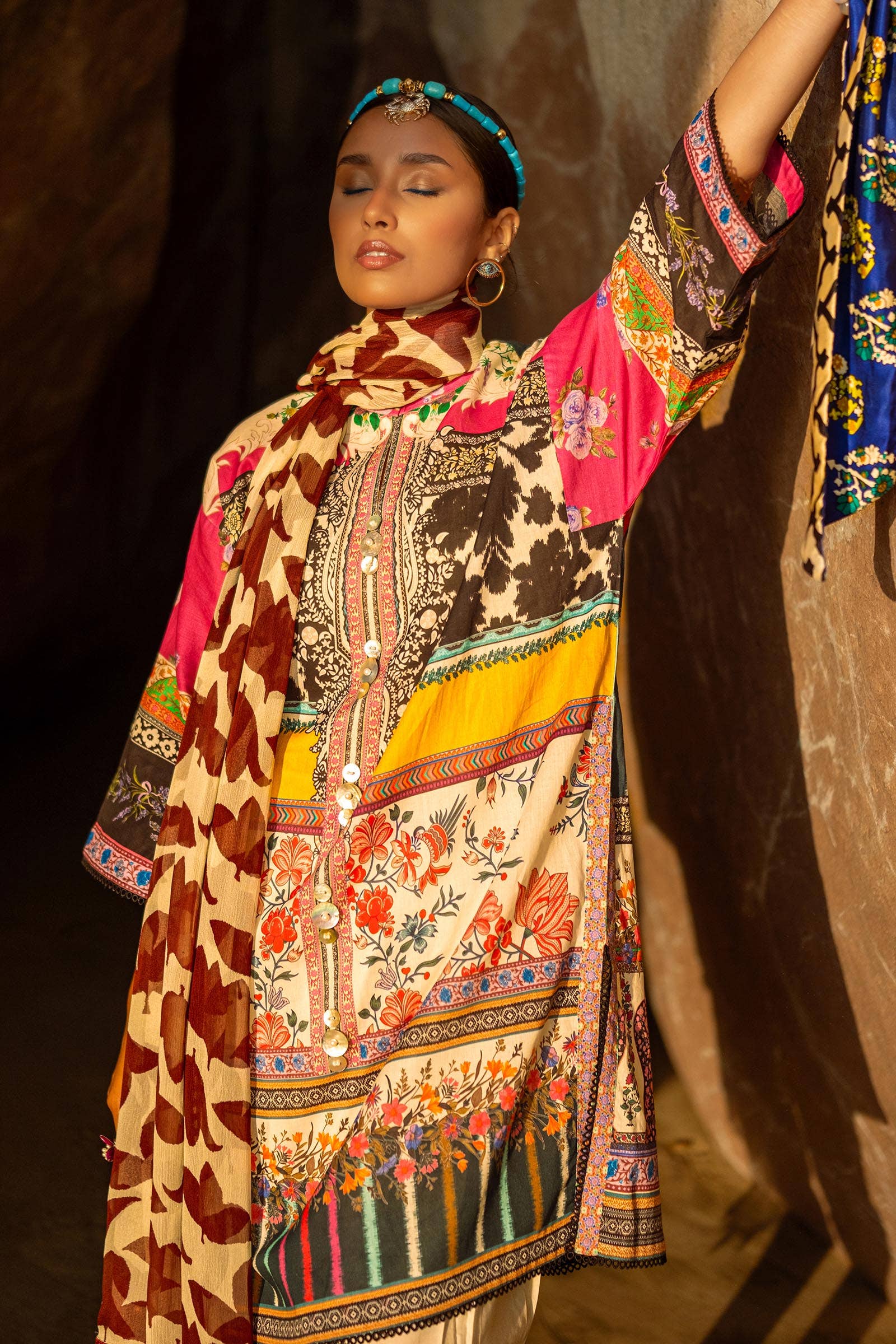 Sana Safinaz | Mahay Spring 24 | H241-027A-2I - House Of Hania