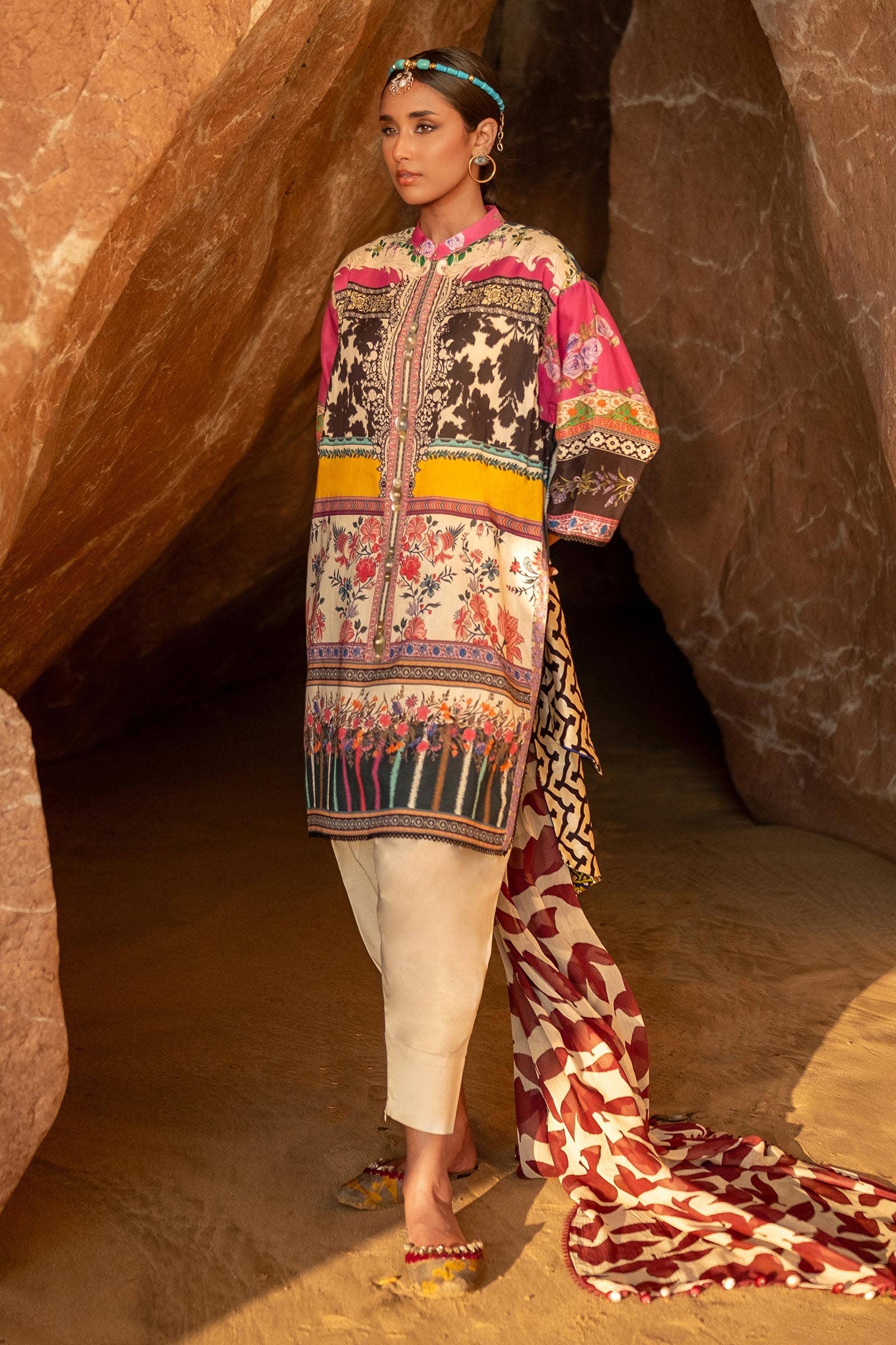 Sana Safinaz | Mahay Spring 24 | H241-027A-2I - House Of Hania