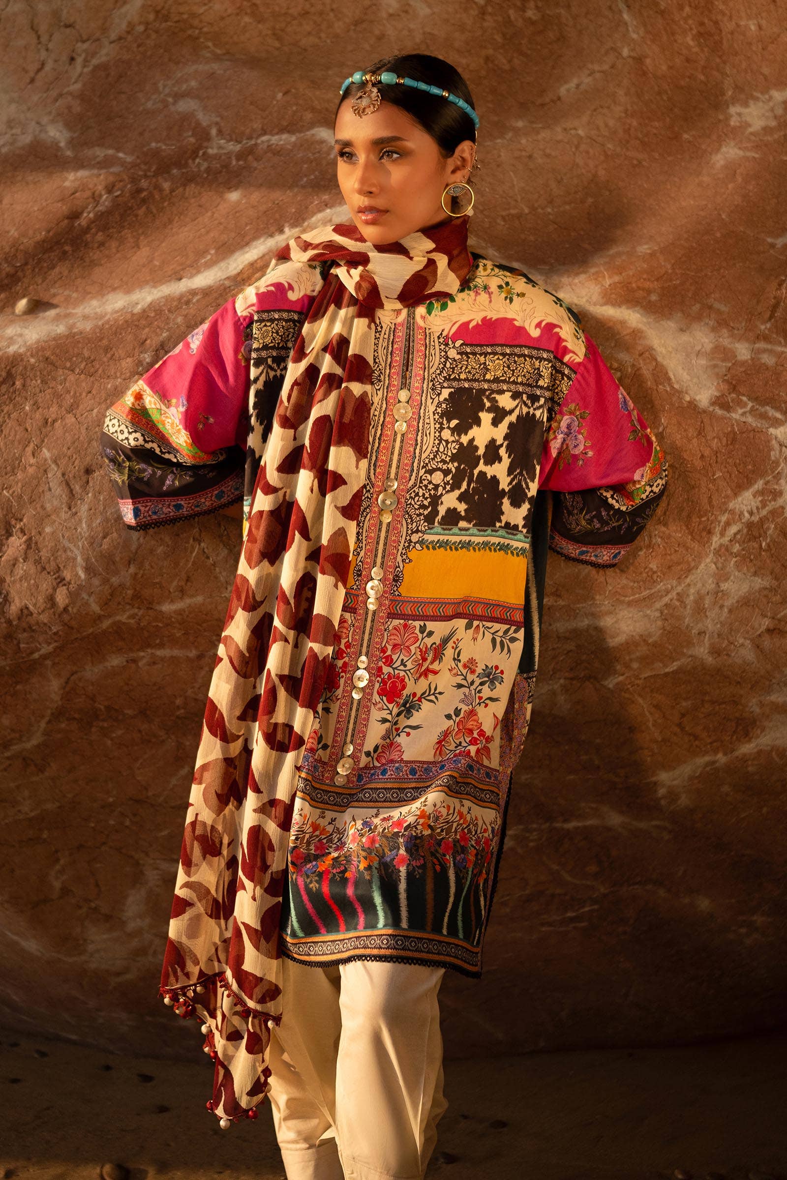 Sana Safinaz | Mahay Spring 24 | H241-027A-2I - House Of Hania