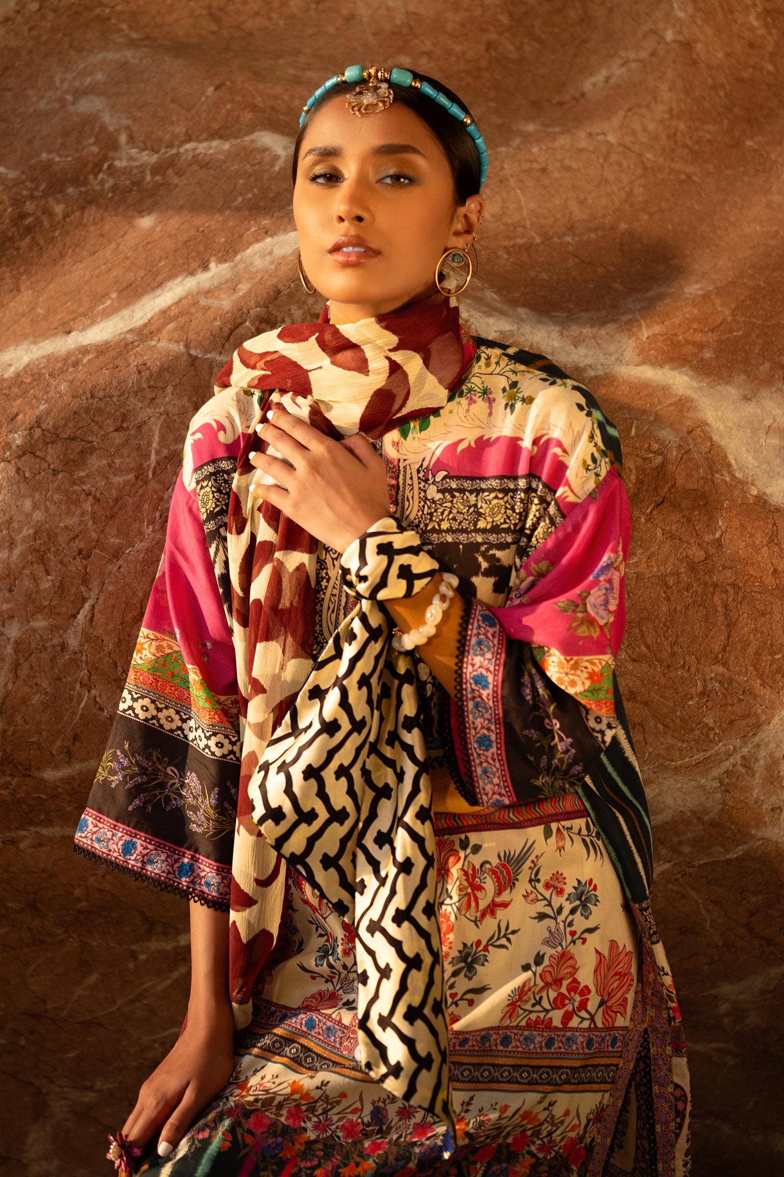 Sana Safinaz | Mahay Spring 24 | H241-027A-2I - House Of Hania