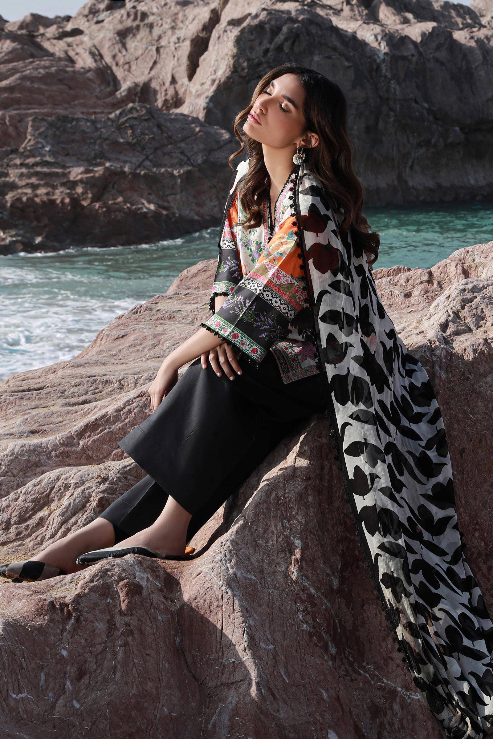 Sana Safinaz | Mahay Spring 24 | H241-027B-2I - House Of Hania