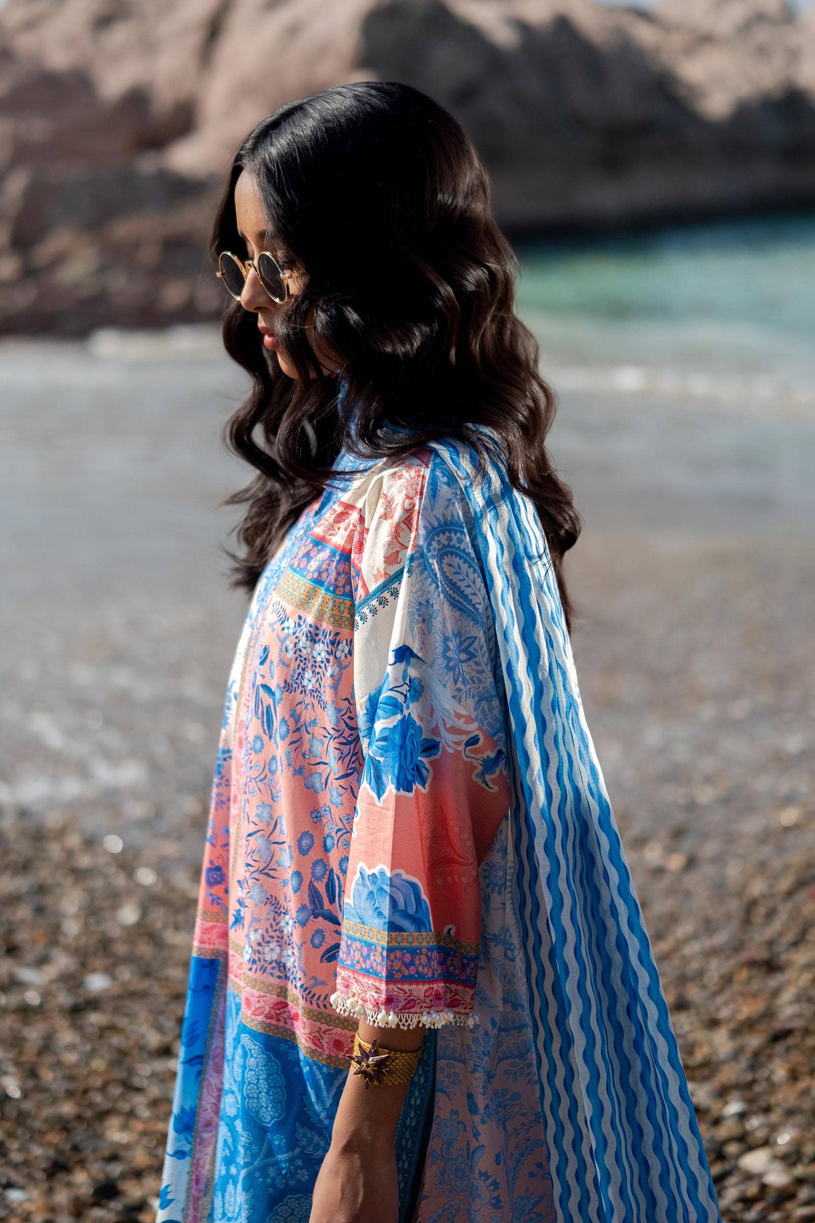 Sana Safinaz | Mahay Spring 24 | H241-028B-2BG - House Of Hania