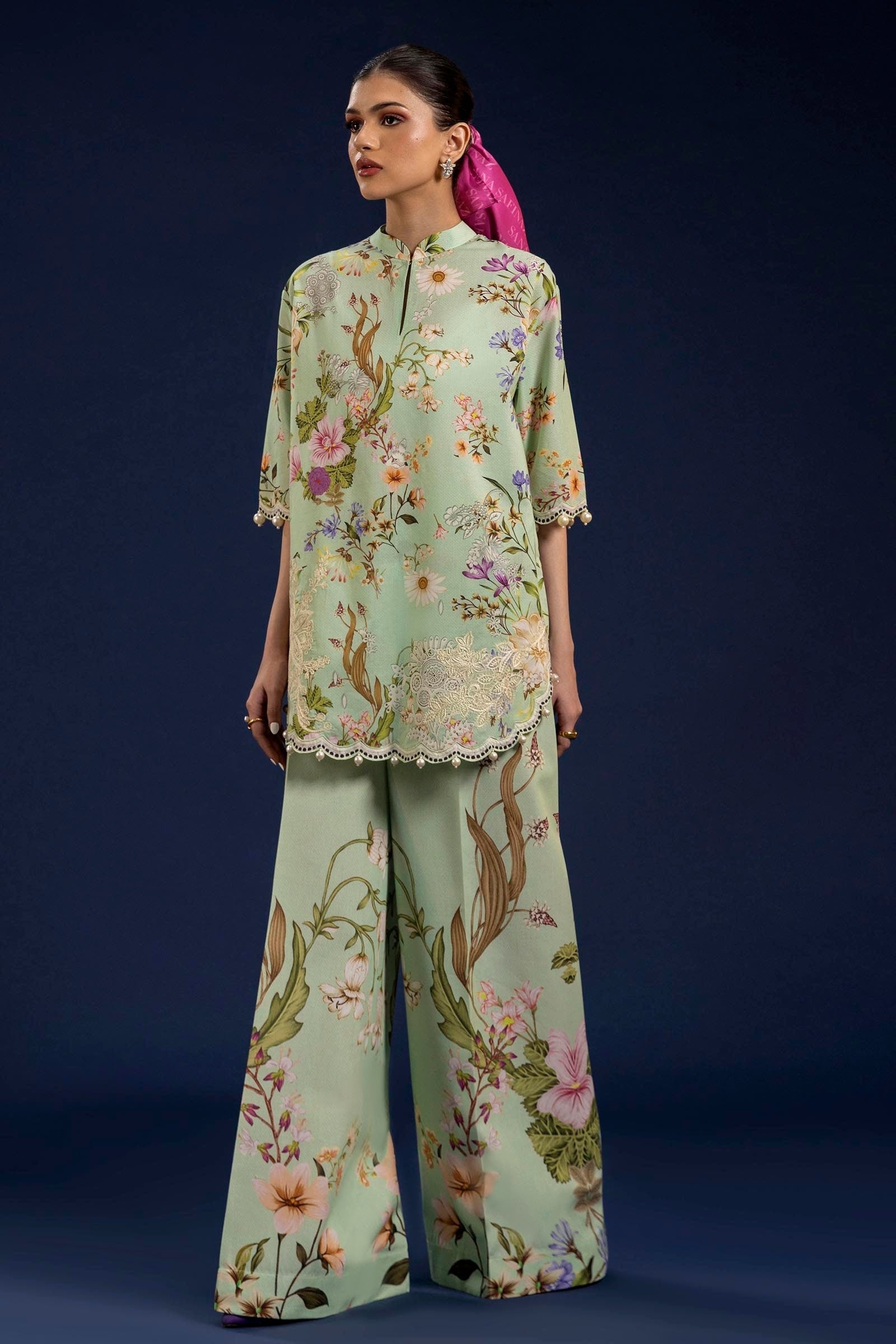 Sana Safinaz | Mahay Spring 25 | A-01 - House Of Hania
