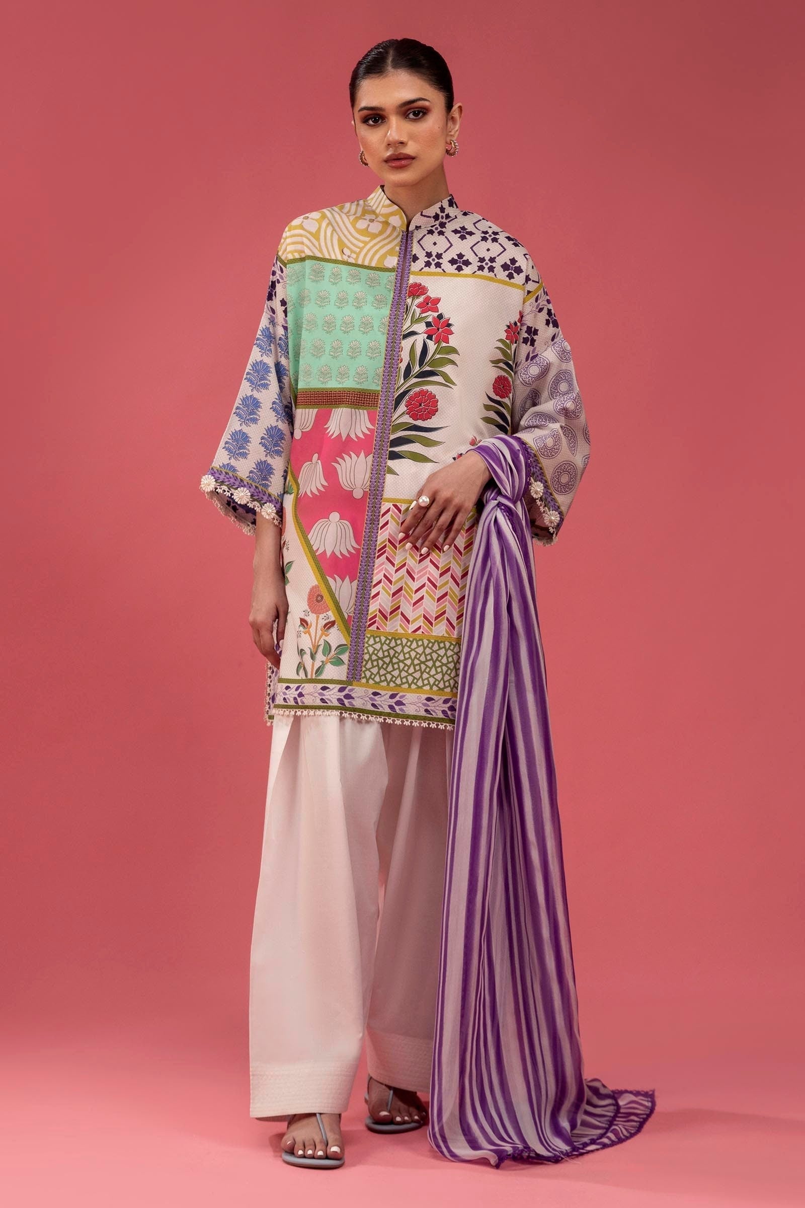 Sana Safinaz | Mahay Spring 25 | A-05 - House Of Hania