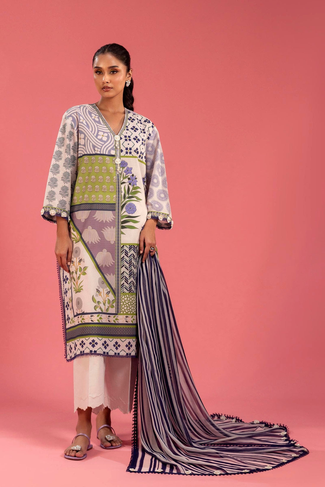 Sana Safinaz | Mahay Spring 25 | A-06 - House Of Hania