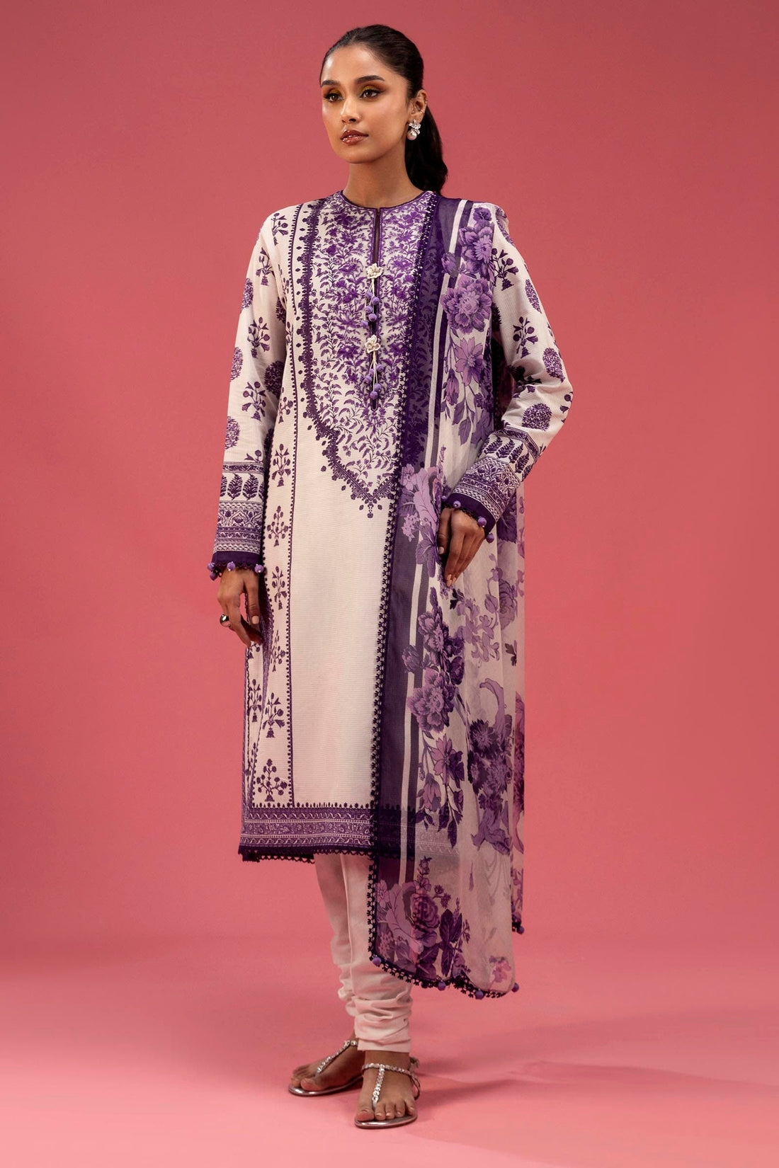Sana Safinaz | Mahay Spring 25 | A-07 - House Of Hania