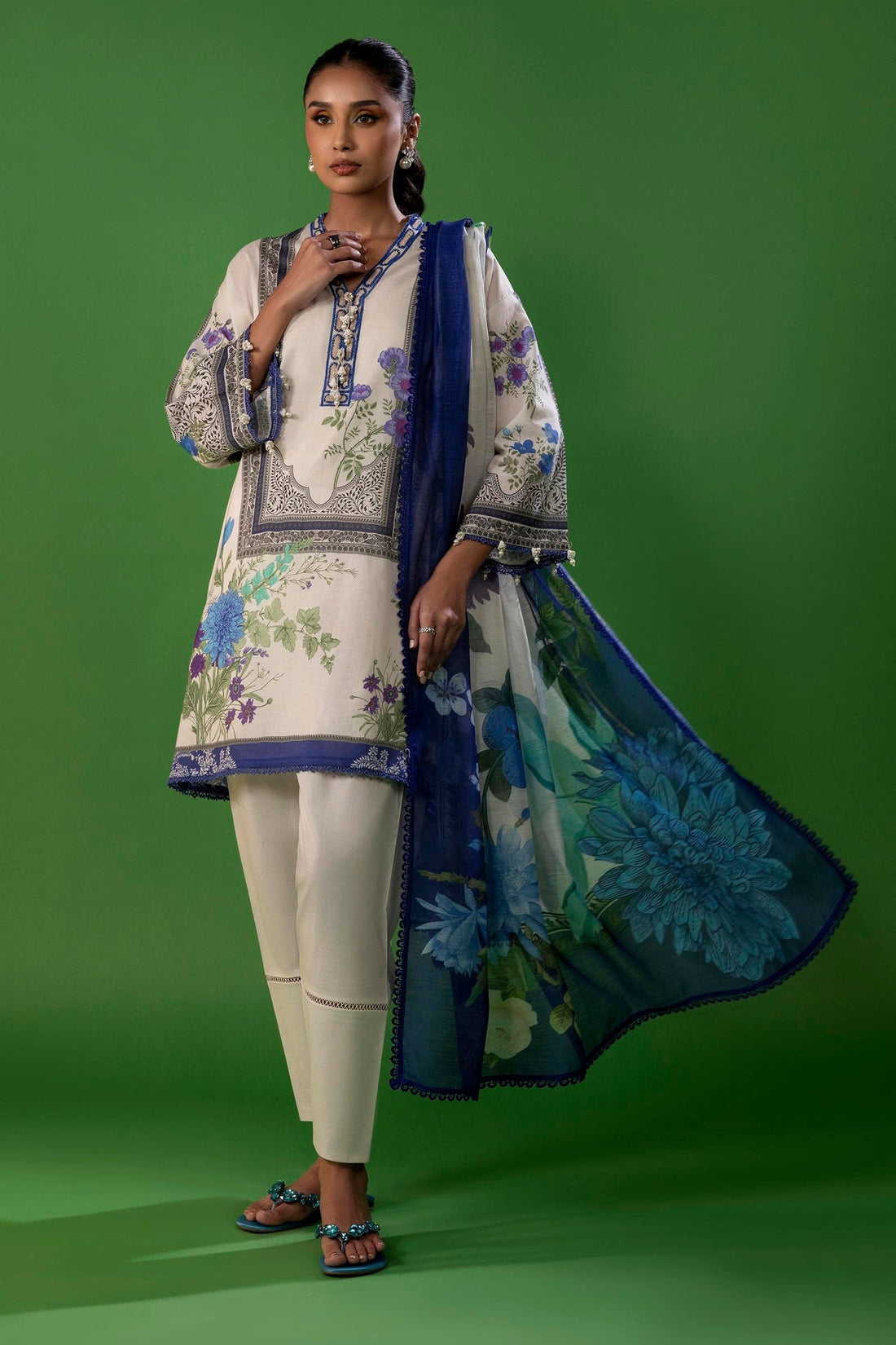 Sana Safinaz | Mahay Spring 25 | A-10 - House Of Hania