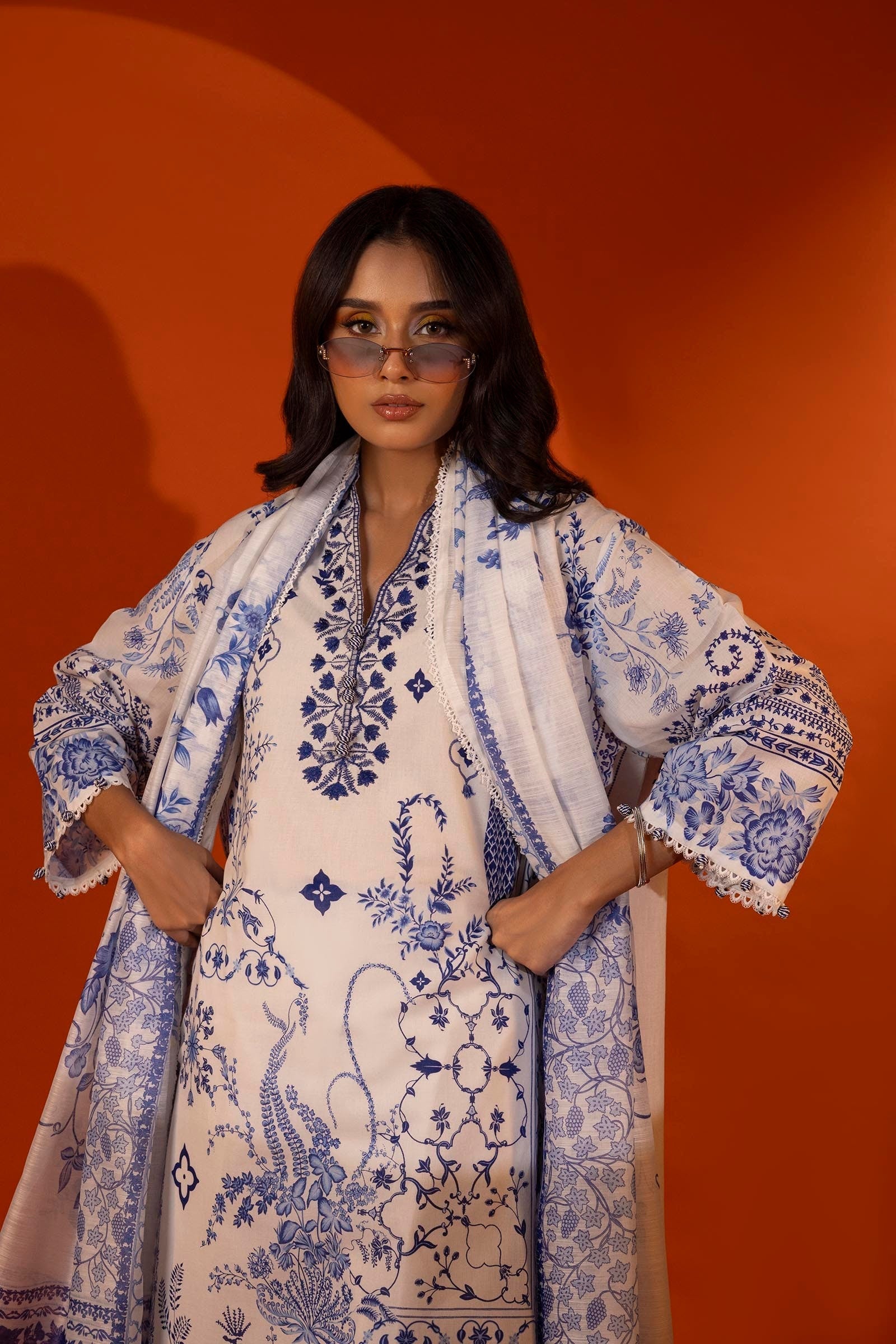 Sana Safinaz | Mahay Spring 25 | A-15 - House Of Hania