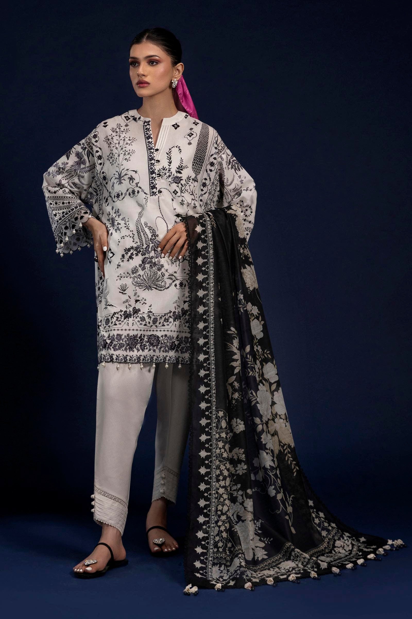 Sana Safinaz | Mahay Spring 25 | A-16 - House Of Hania