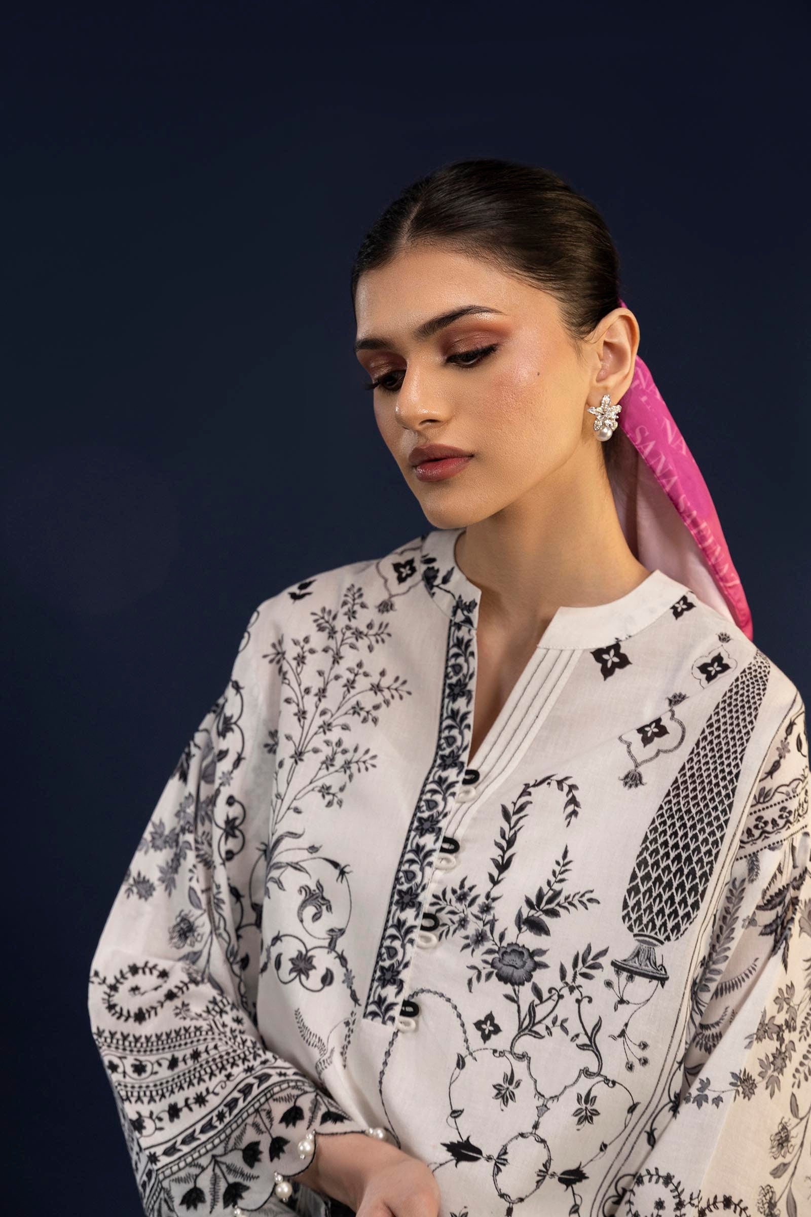 Sana Safinaz | Mahay Spring 25 | A-16 - House Of Hania