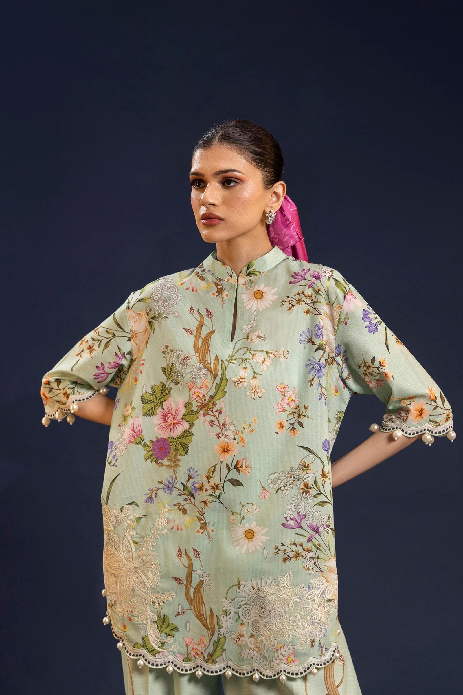 Sana Safinaz | Mahay Spring 25 | H251-014B-2AC - House Of Hania