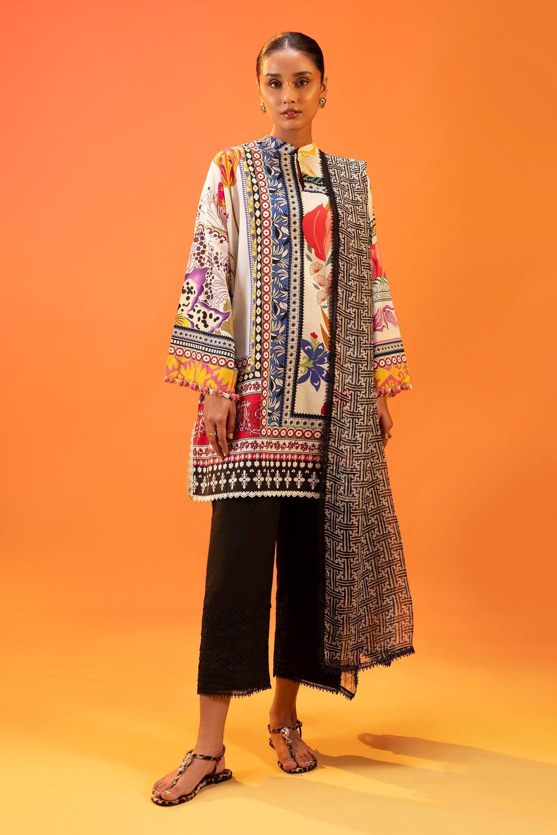 Sana Safinaz | Mahay Summer 25 | 002A - House Of Hania