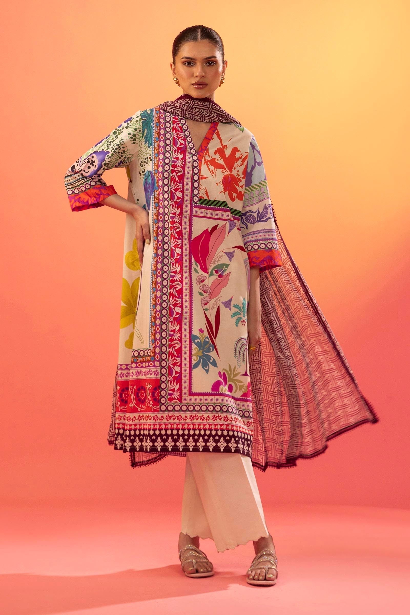 Sana Safinaz | Mahay Summer 25 | 002B - House Of Hania
