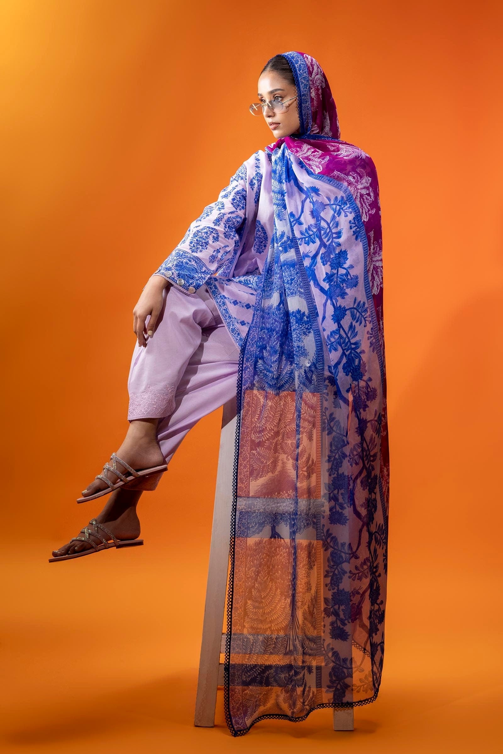 Sana Safinaz | Mahay Summer 25 | 005A - House Of Hania