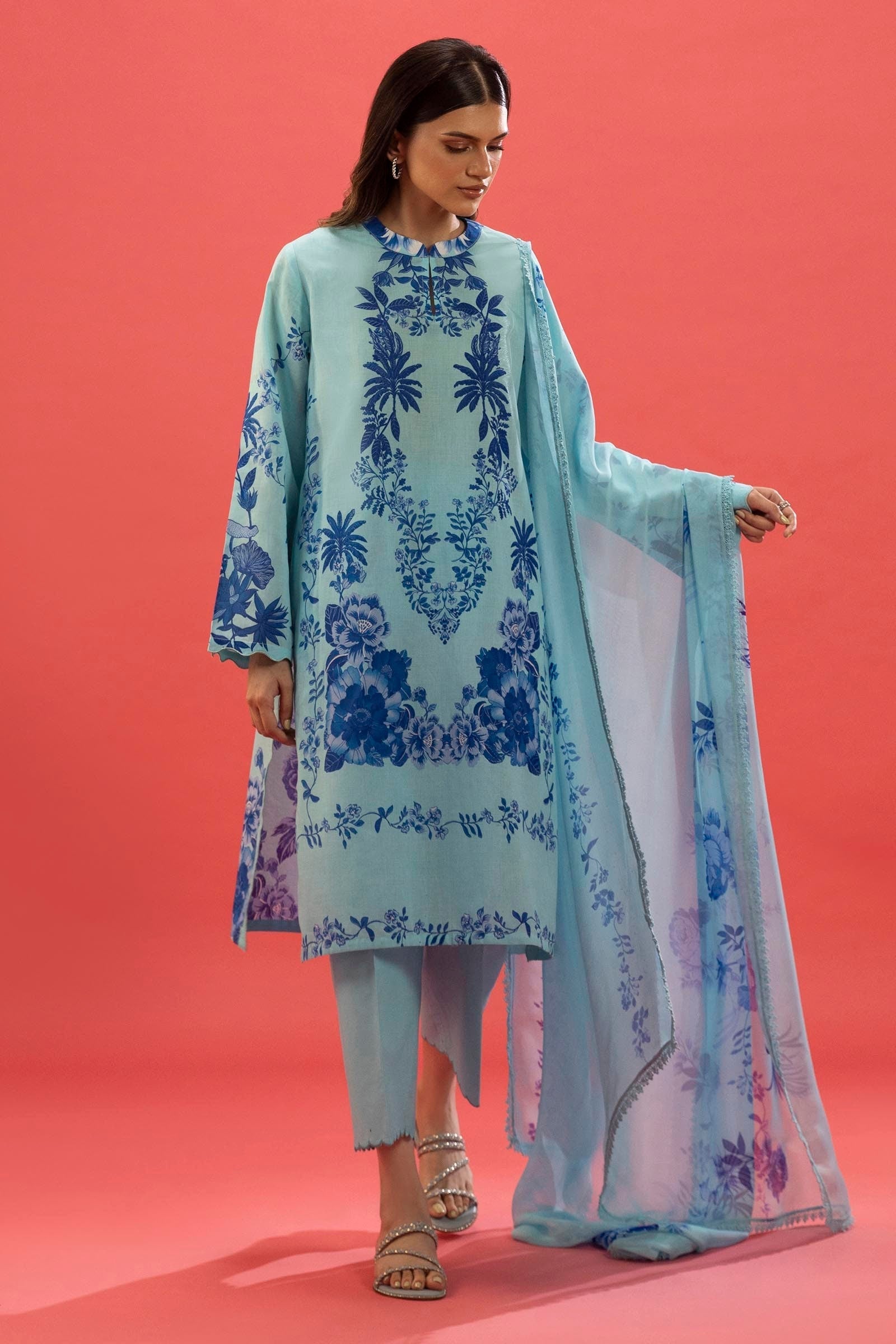 Sana Safinaz | Mahay Summer 25 | 007A - House Of Hania