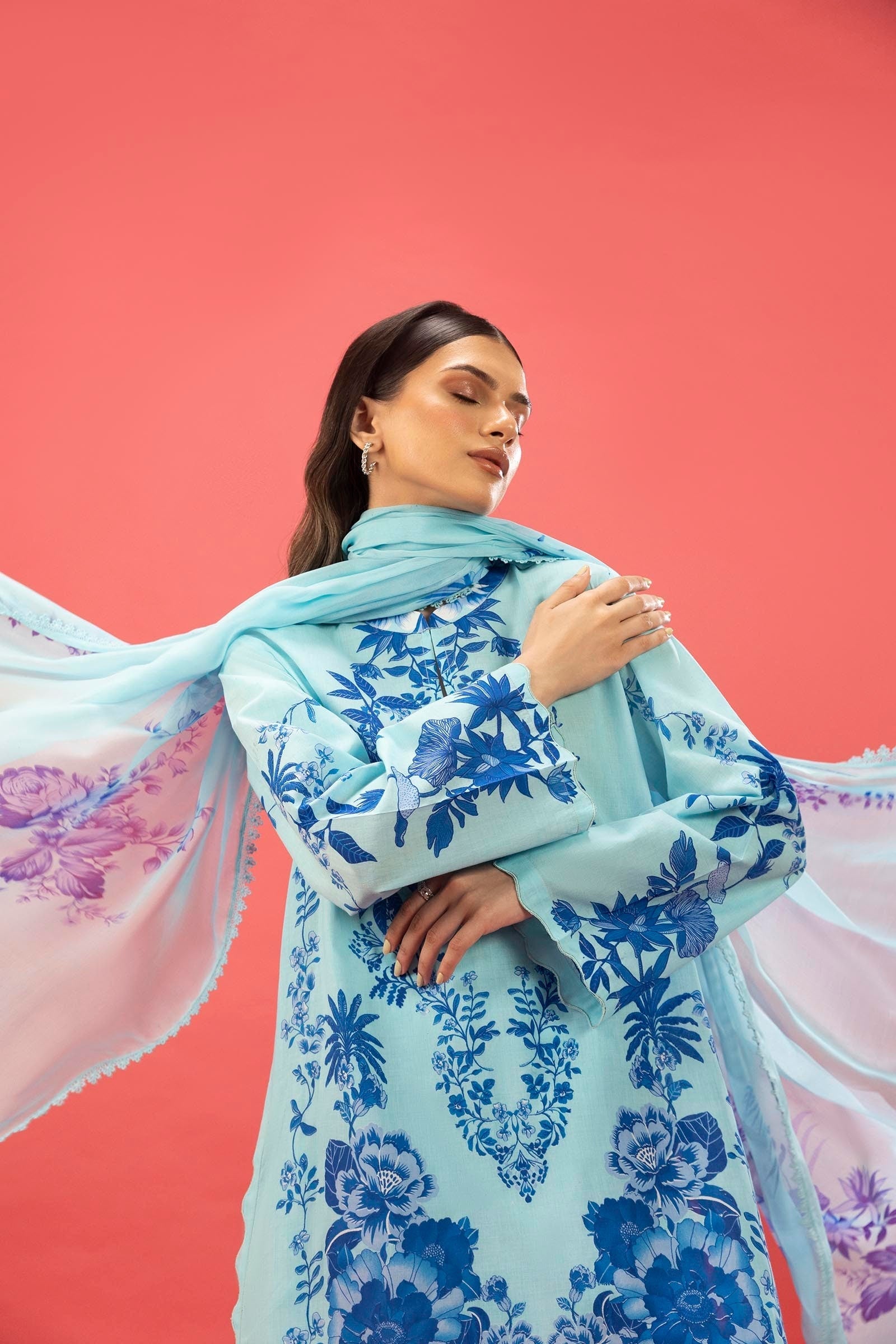 Sana Safinaz | Mahay Summer 25 | 007A - House Of Hania