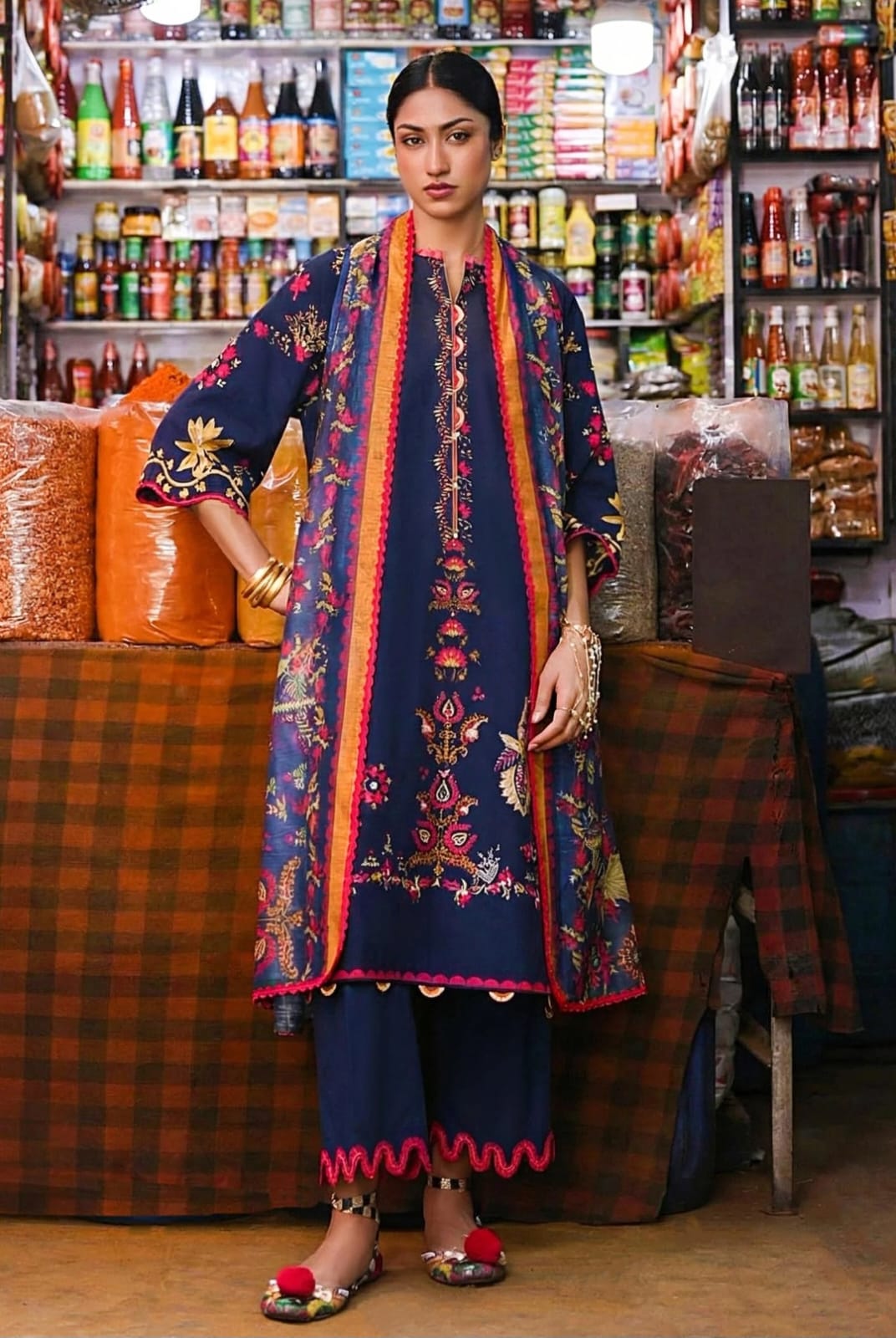 Sana Safinaz | Mahay Summer | H262-002A-3AG - House Of Hania