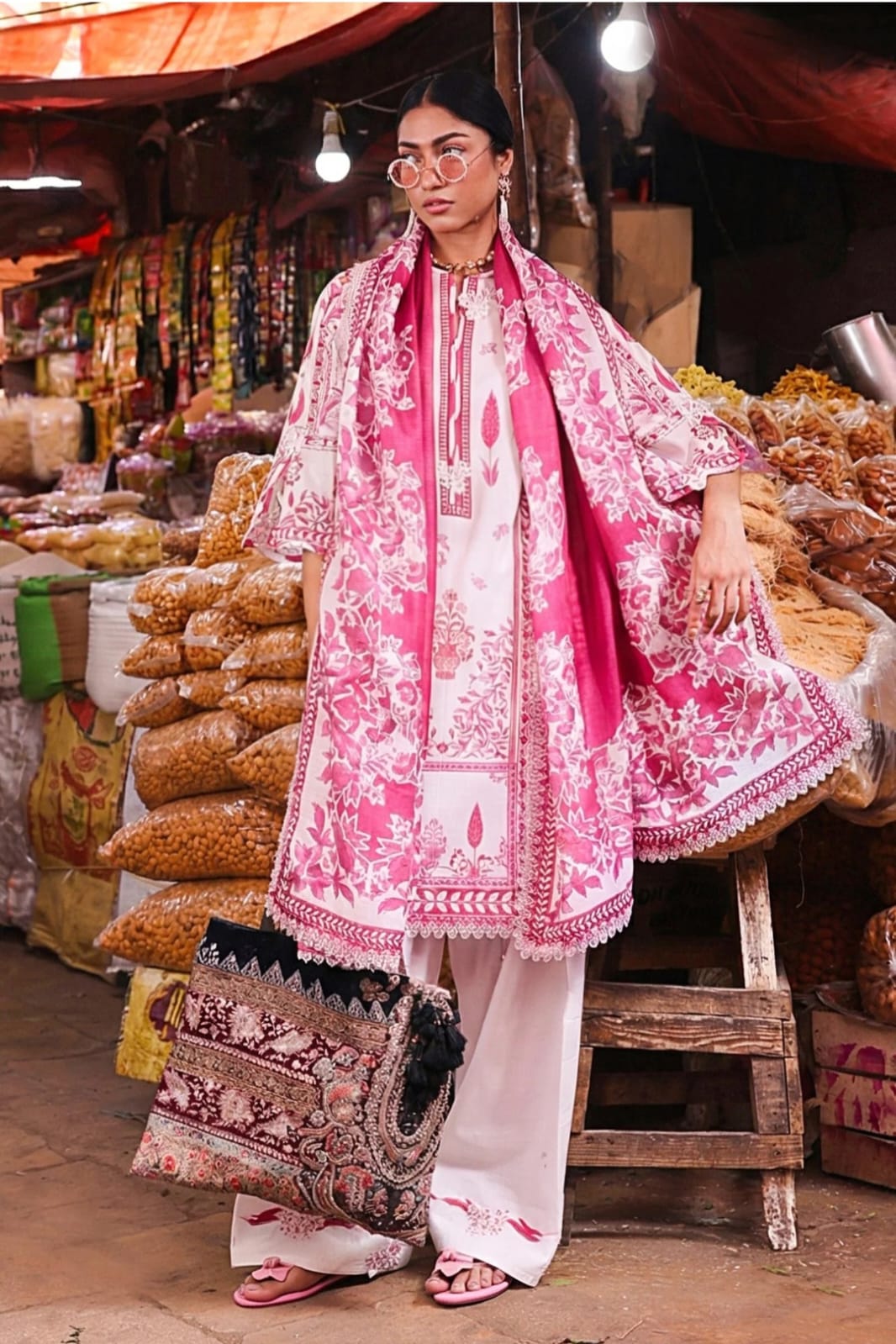 Sana Safinaz | Mahay Summer | H262-004B-3CS - House Of Hania