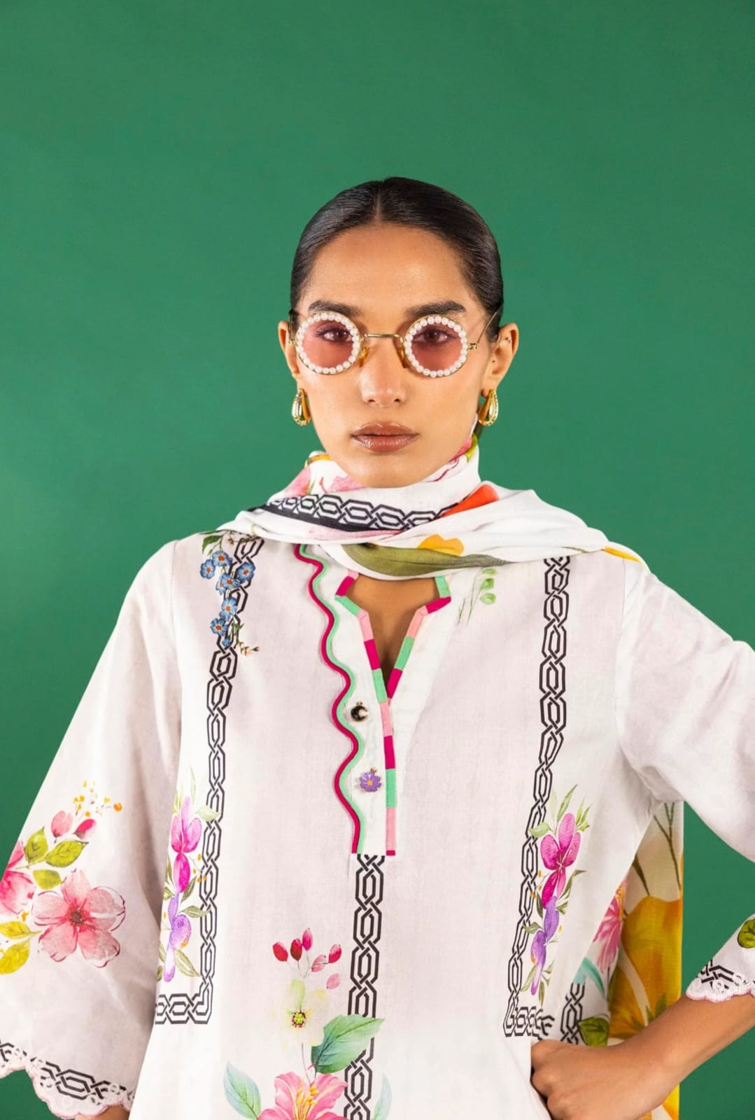 Sana Safinaz | Mahay Summer | H262-006A-2BS - House Of Hania