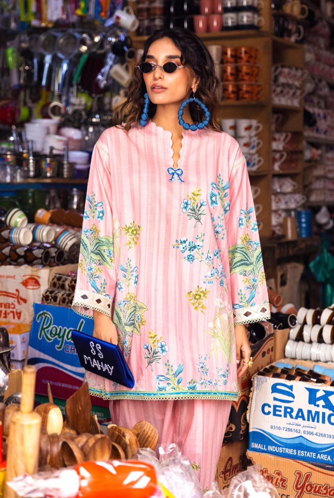 Sana Safinaz | Mahay Summer | H262-008B-2AC - House Of Hania