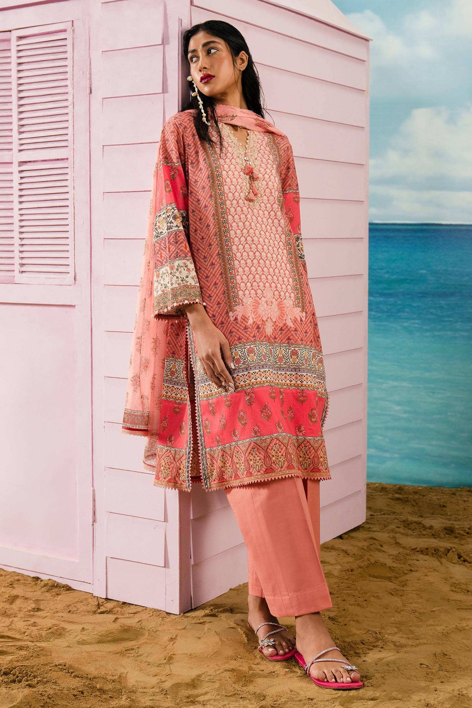 Sana Safinaz | Mahay Summer Lawn 24 | S-12 - House Of Hania