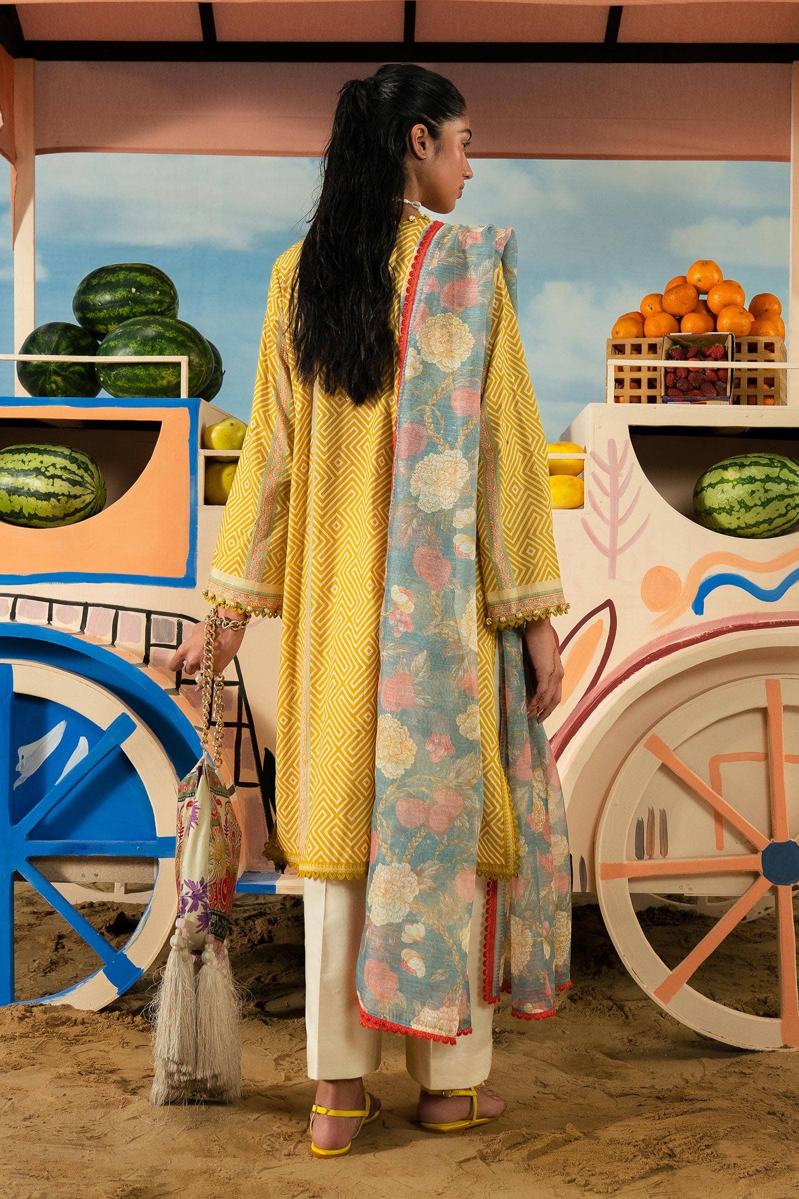 Sana Safinaz | Mahay Summer Lawn 24 | S-18 - House Of Hania