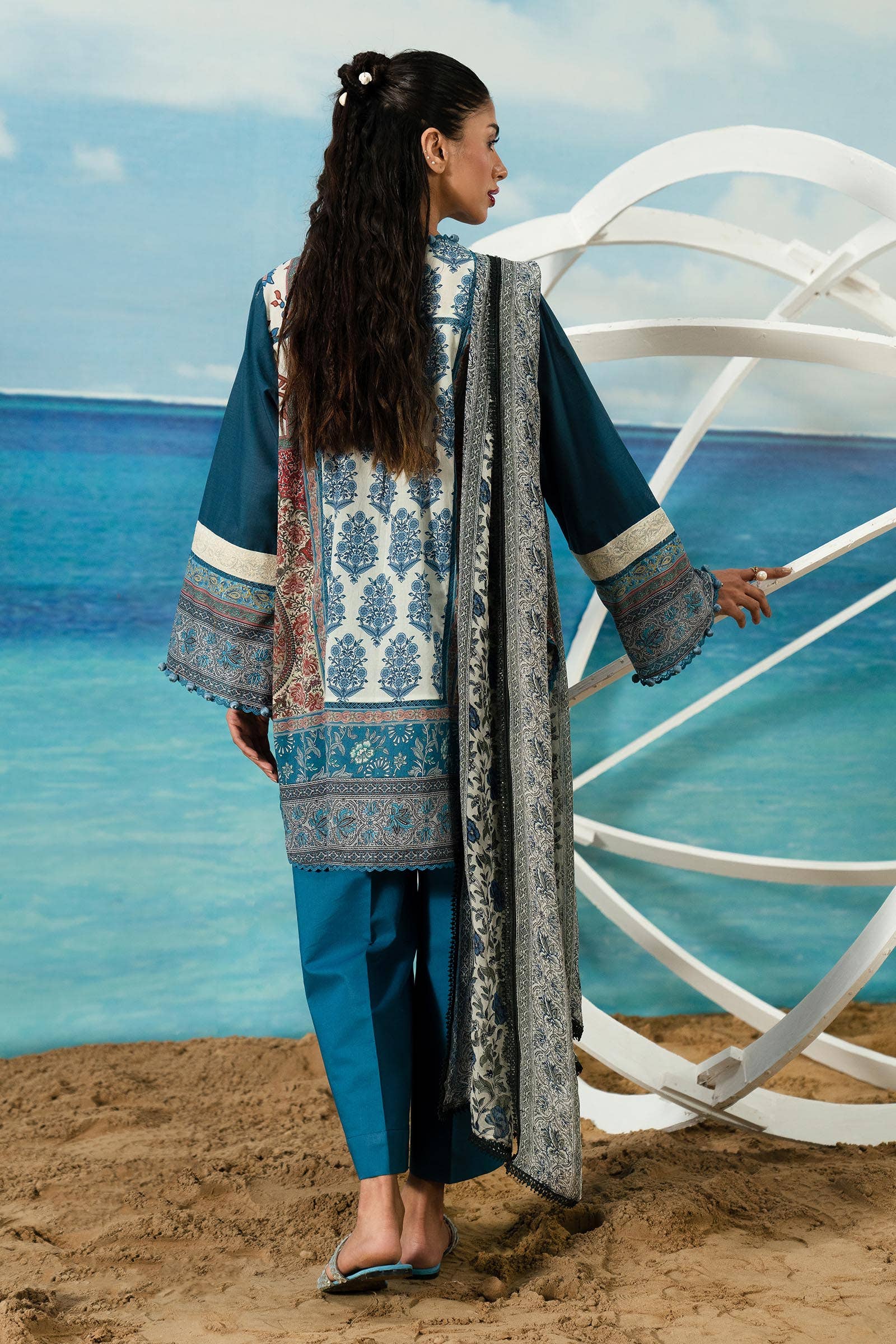 Sana Safinaz | Mahay Summer Lawn 24 | S-19 - House Of Hania