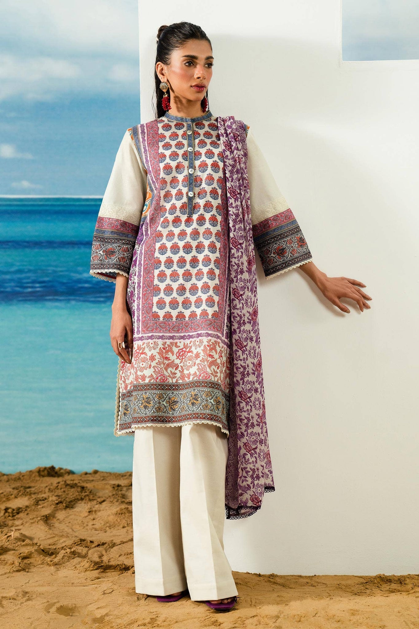 Sana Safinaz | Mahay Summer Lawn 24 | S-20 - House Of Hania