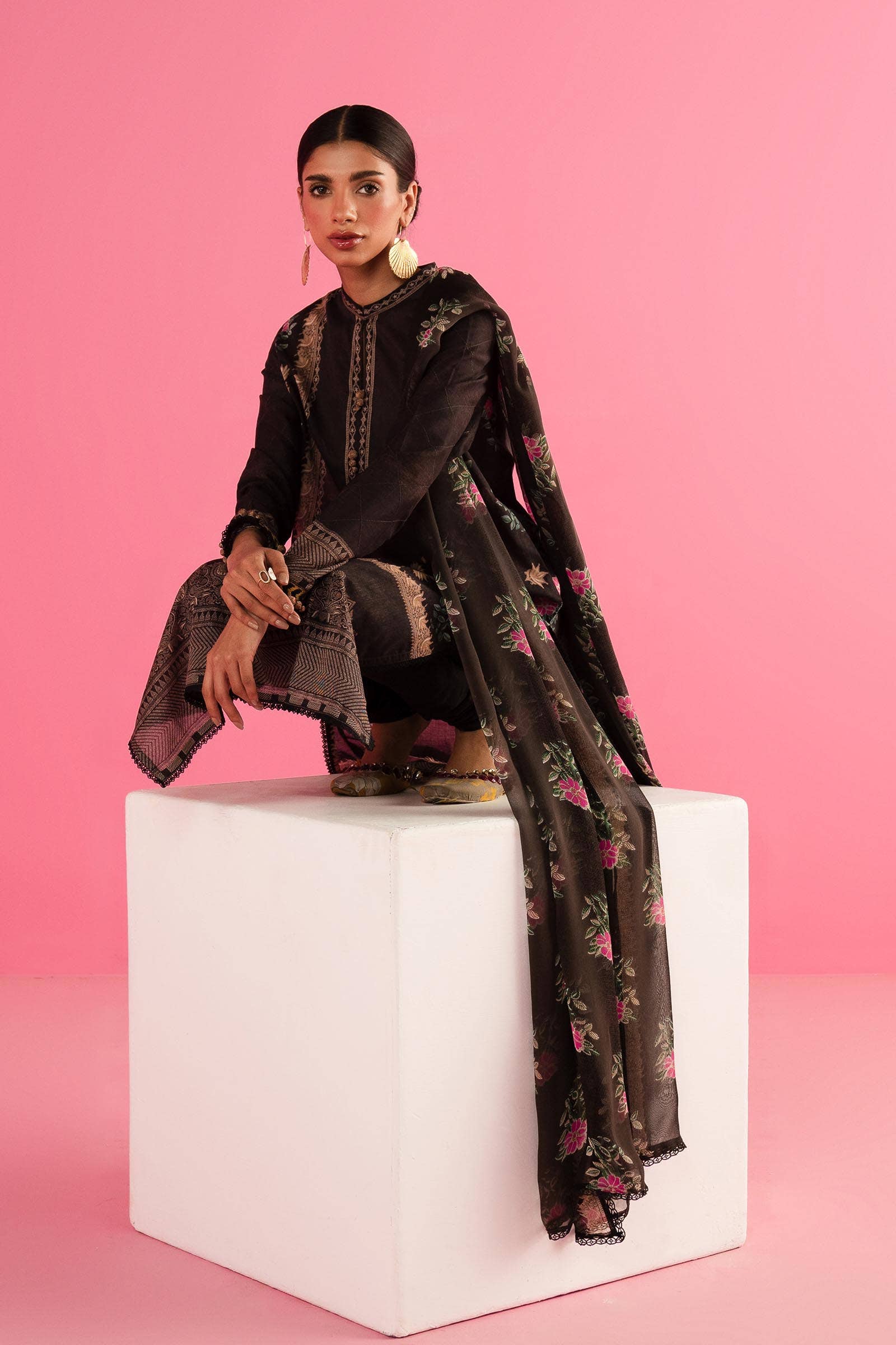 Sana Safinaz | Mahay Summer Lawn 24 | S-21 - House Of Hania