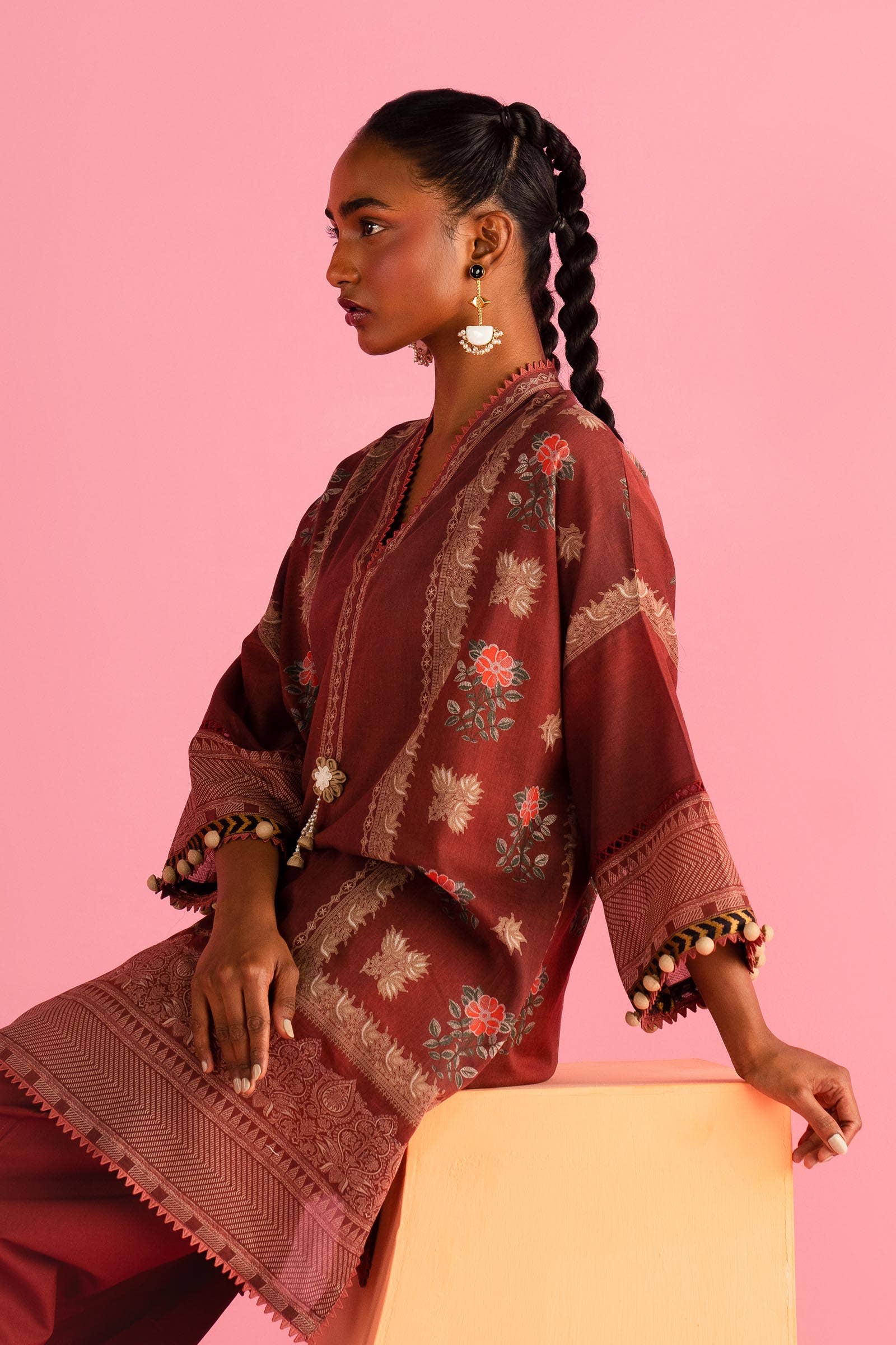 Sana Safinaz | Mahay Summer Lawn 24 | S-22 - House Of Hania