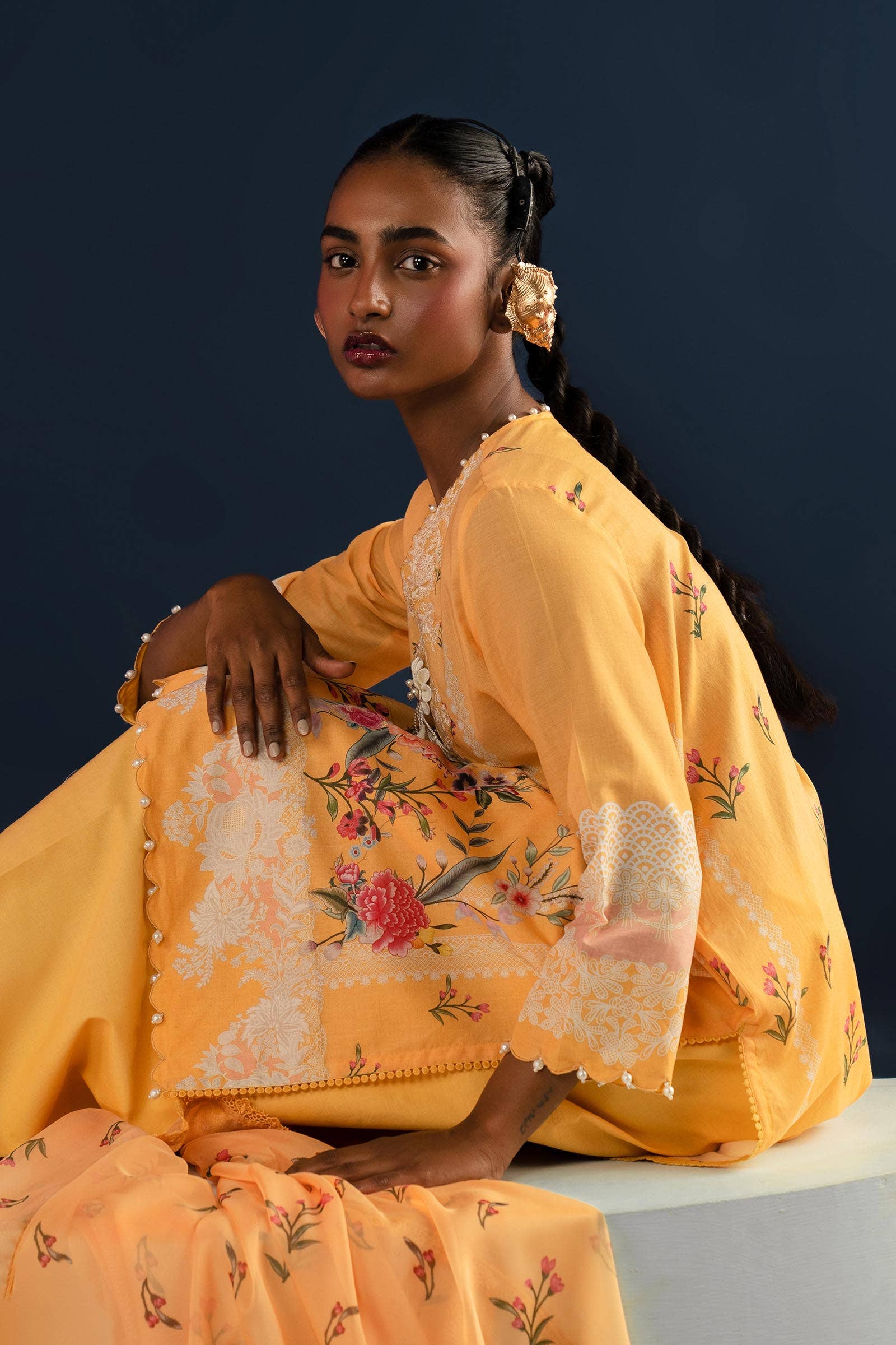 Sana Safinaz | Mahay Summer Lawn 24 | S-23 - House Of Hania