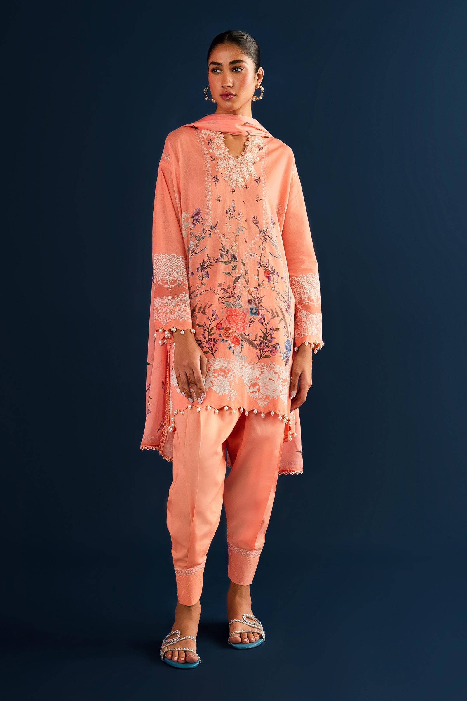 Sana Safinaz | Mahay Summer Lawn 24 | S-24 - House Of Hania