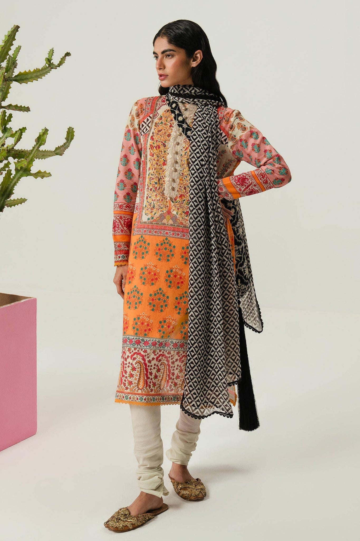 Sana Safinaz | Mahay Summer Lawn 24 | S-25 - House Of Hania