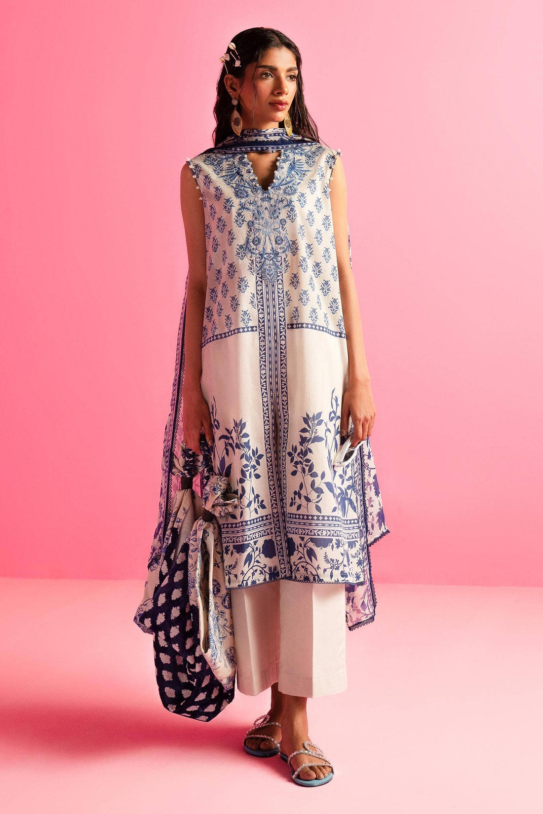 Sana Safinaz | Mahay Summer Lawn 24 | S-30 - House Of Hania